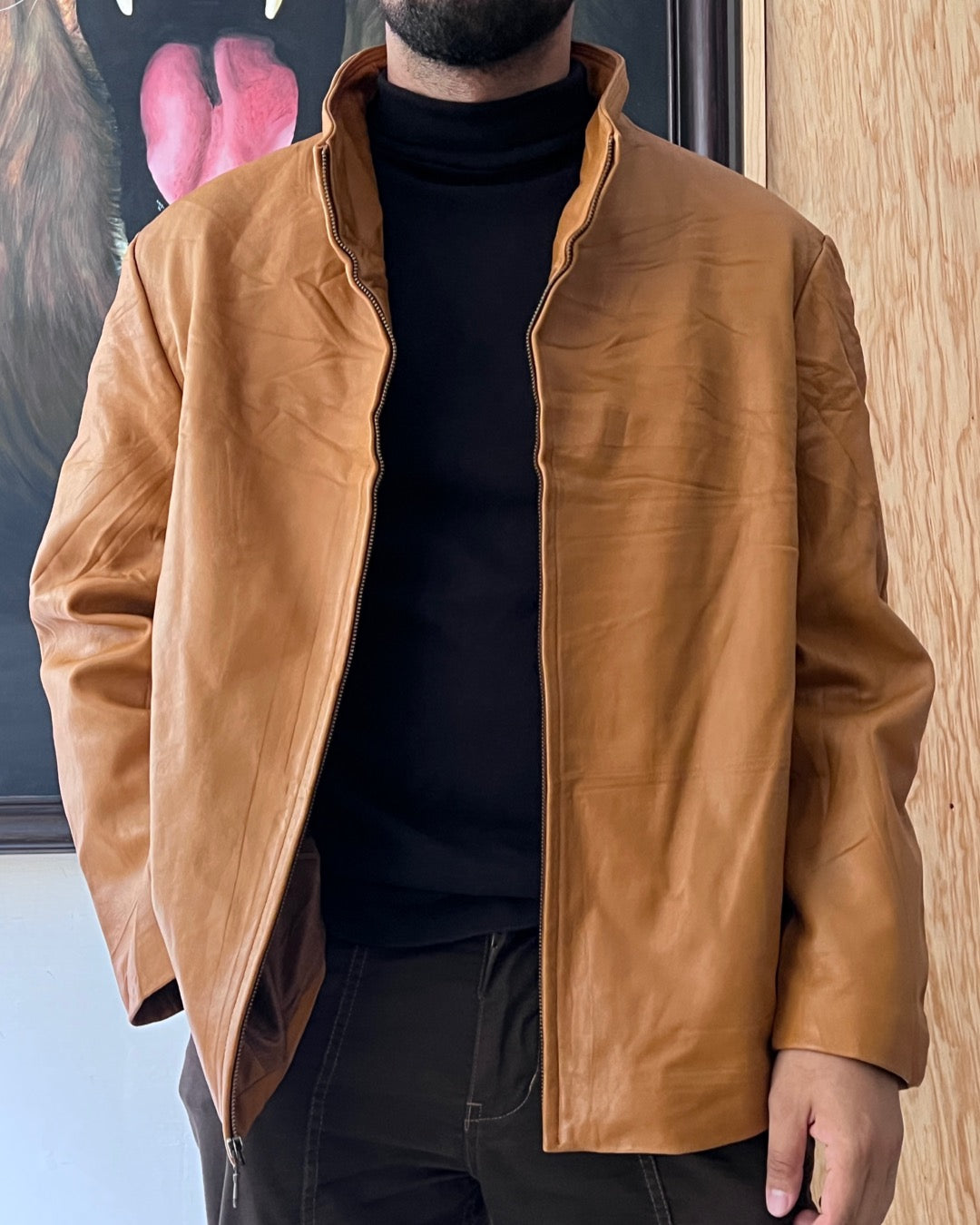 Leather Jacket (2XL/3XL)