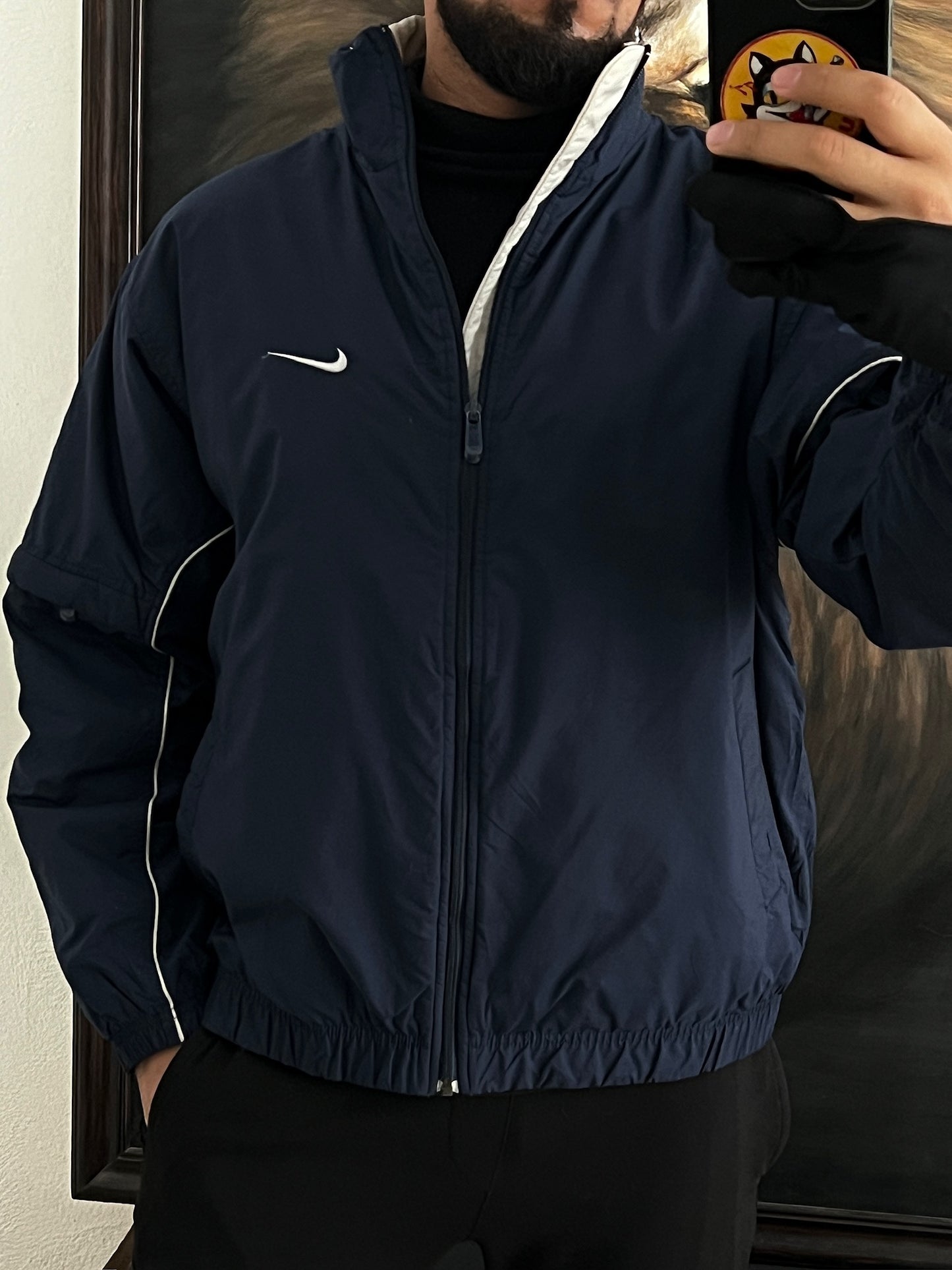 Vintage Nike bomber de los 90´s 🤌
Talla M