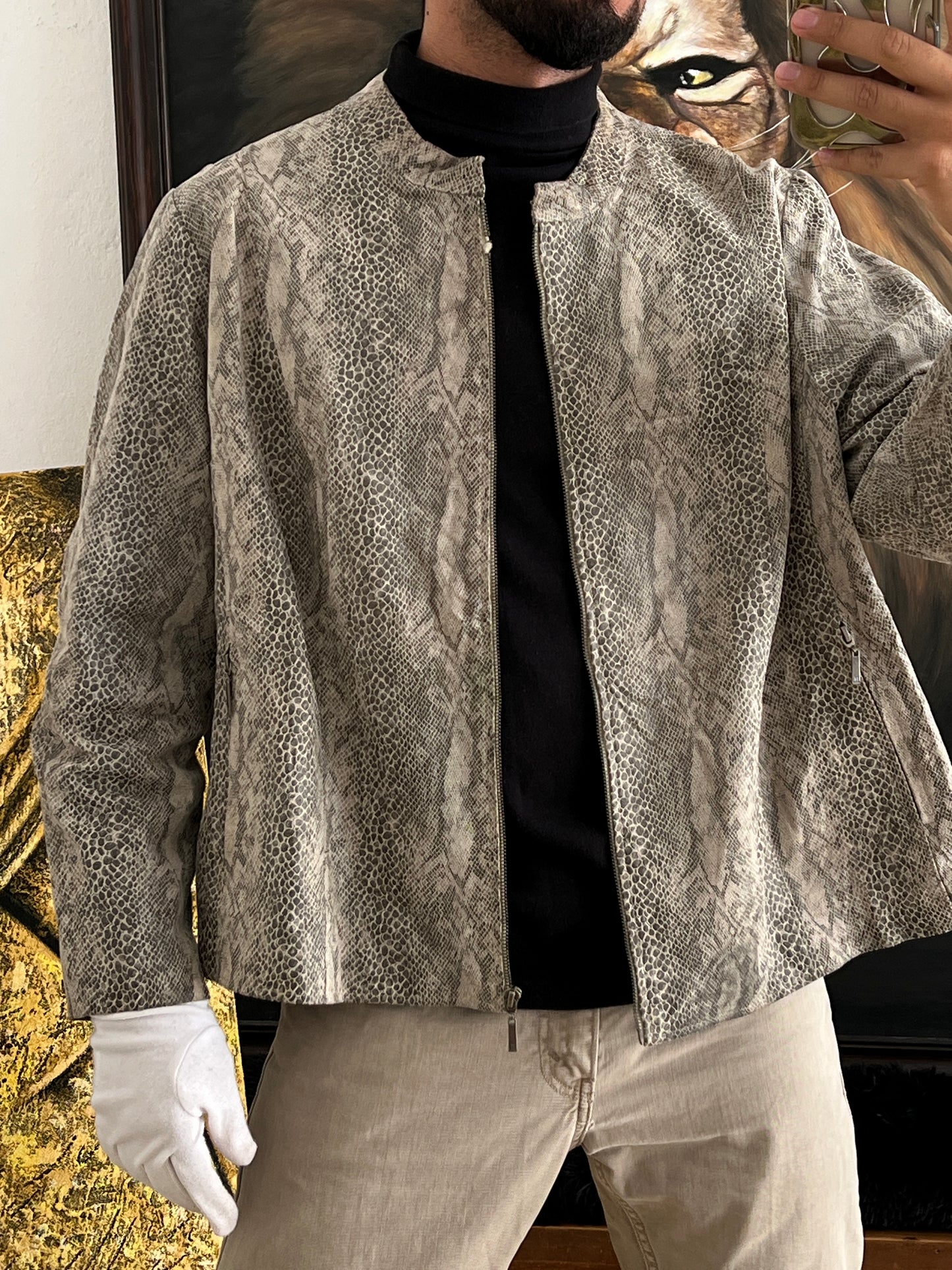 Leather Jacket (M)