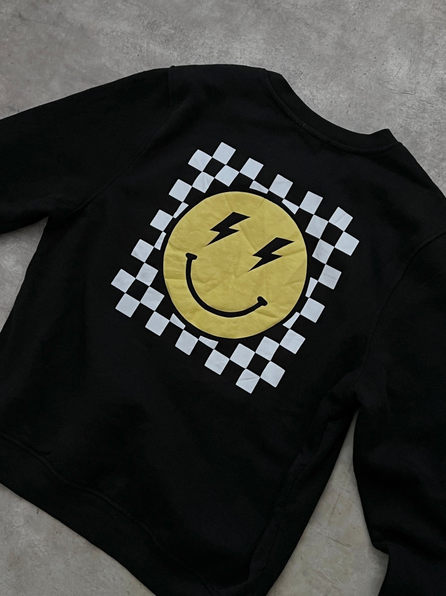 SMILEY FACE CREWNECK SWEATSHIRT (S)