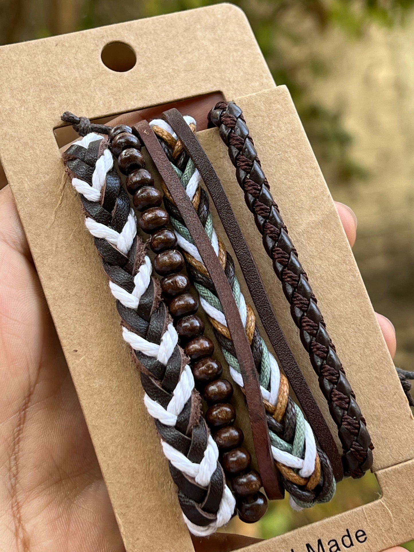Set of 4 bracelets! hand made