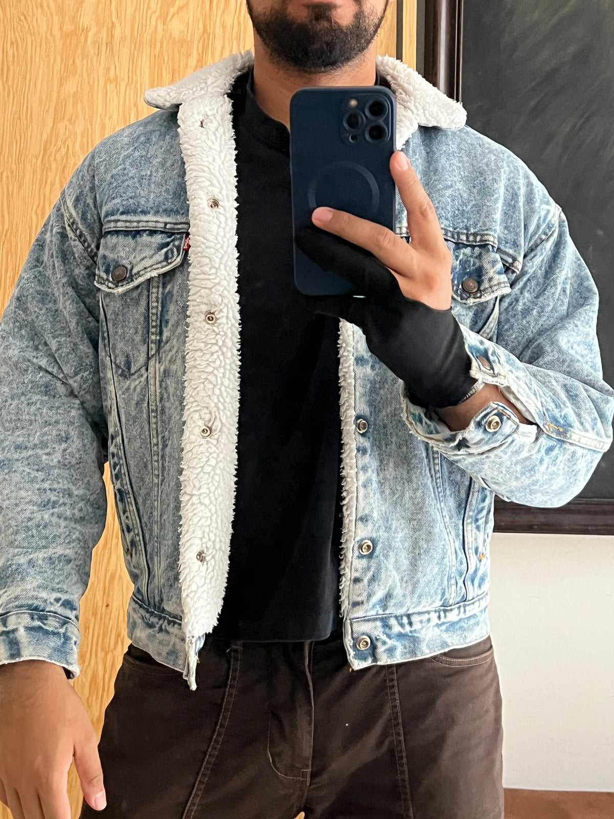 Trucker Sherpa Jacket Levi’s Blue (S)