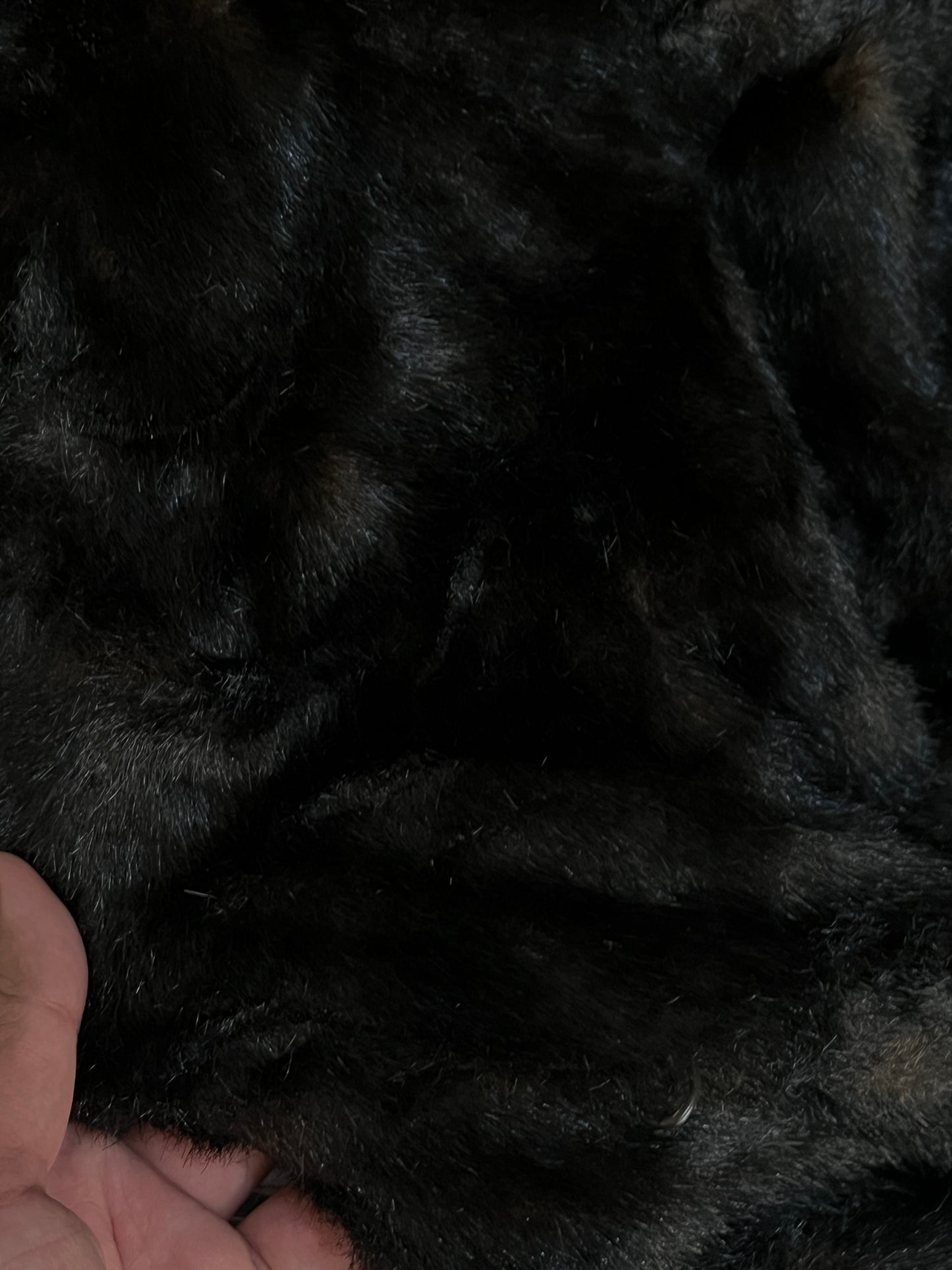 Abrigo de faux Fur talla S