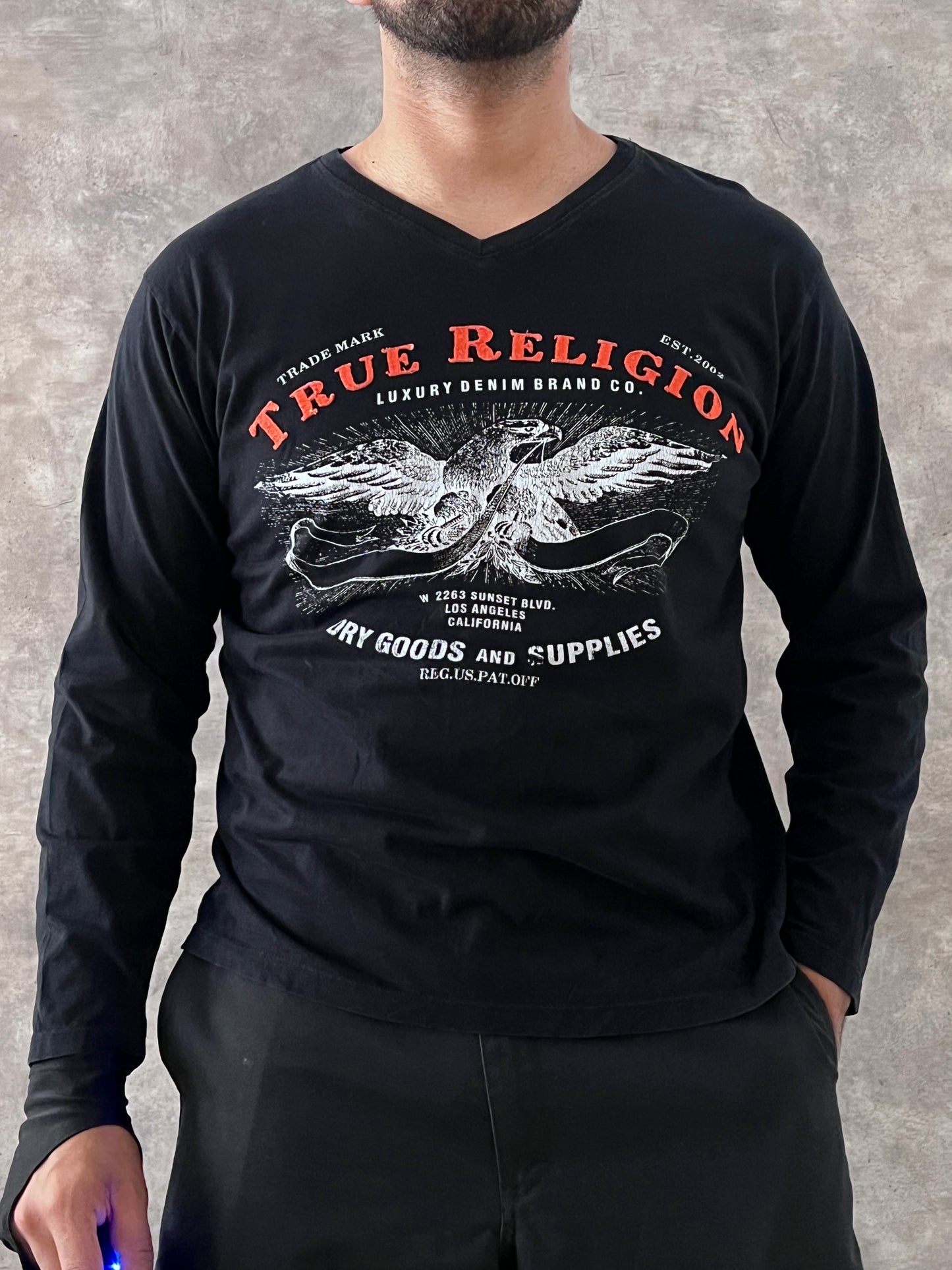 TRUE RELIGION EAGLE LONGSLEEVE (S)