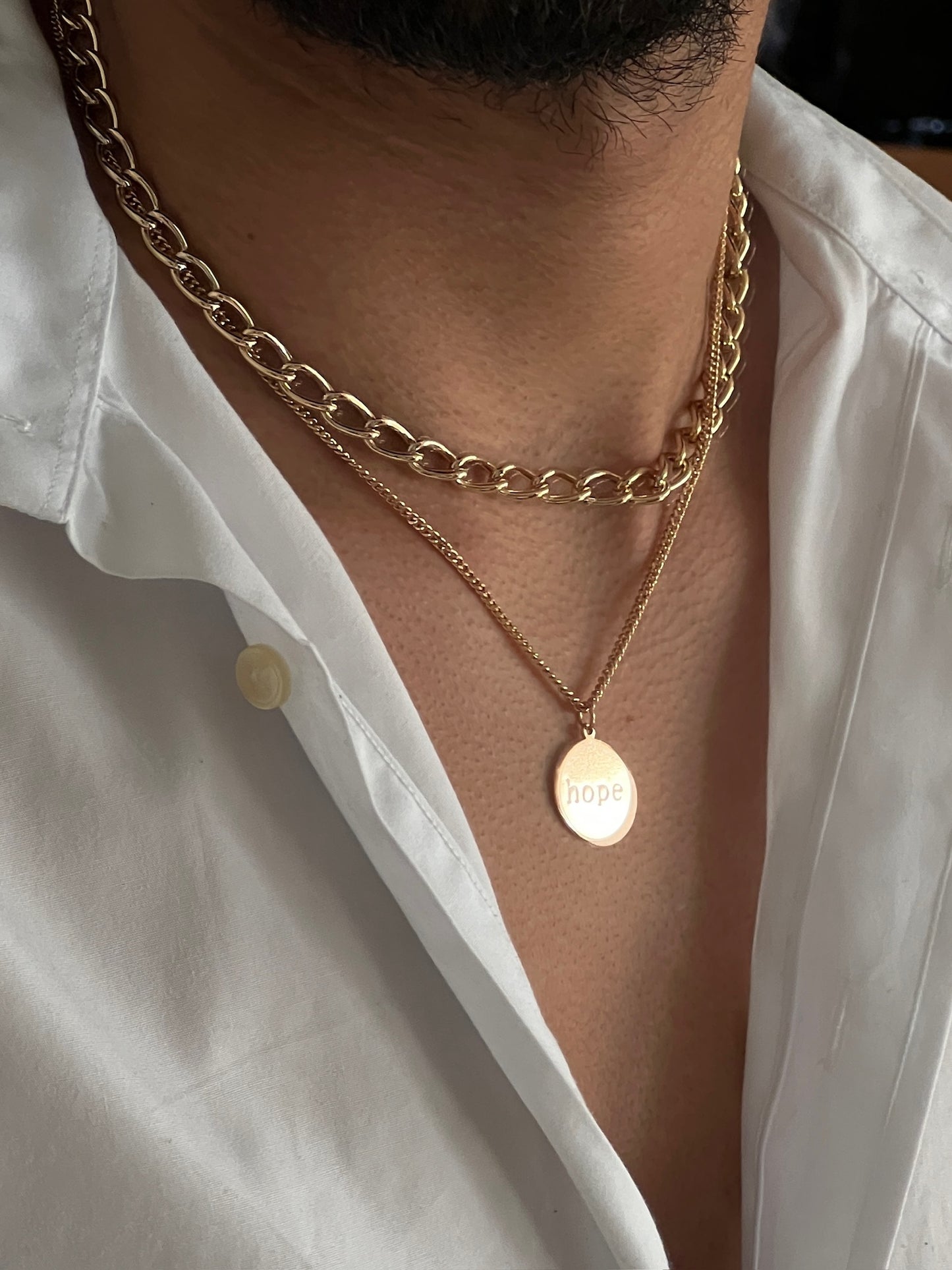 HOPE GOLD NECKLACE