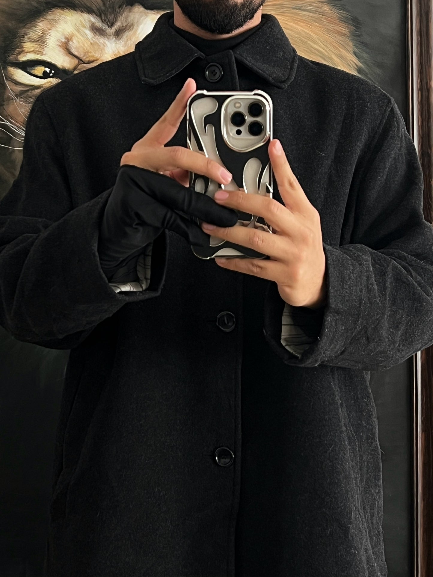Wool Coat (L)