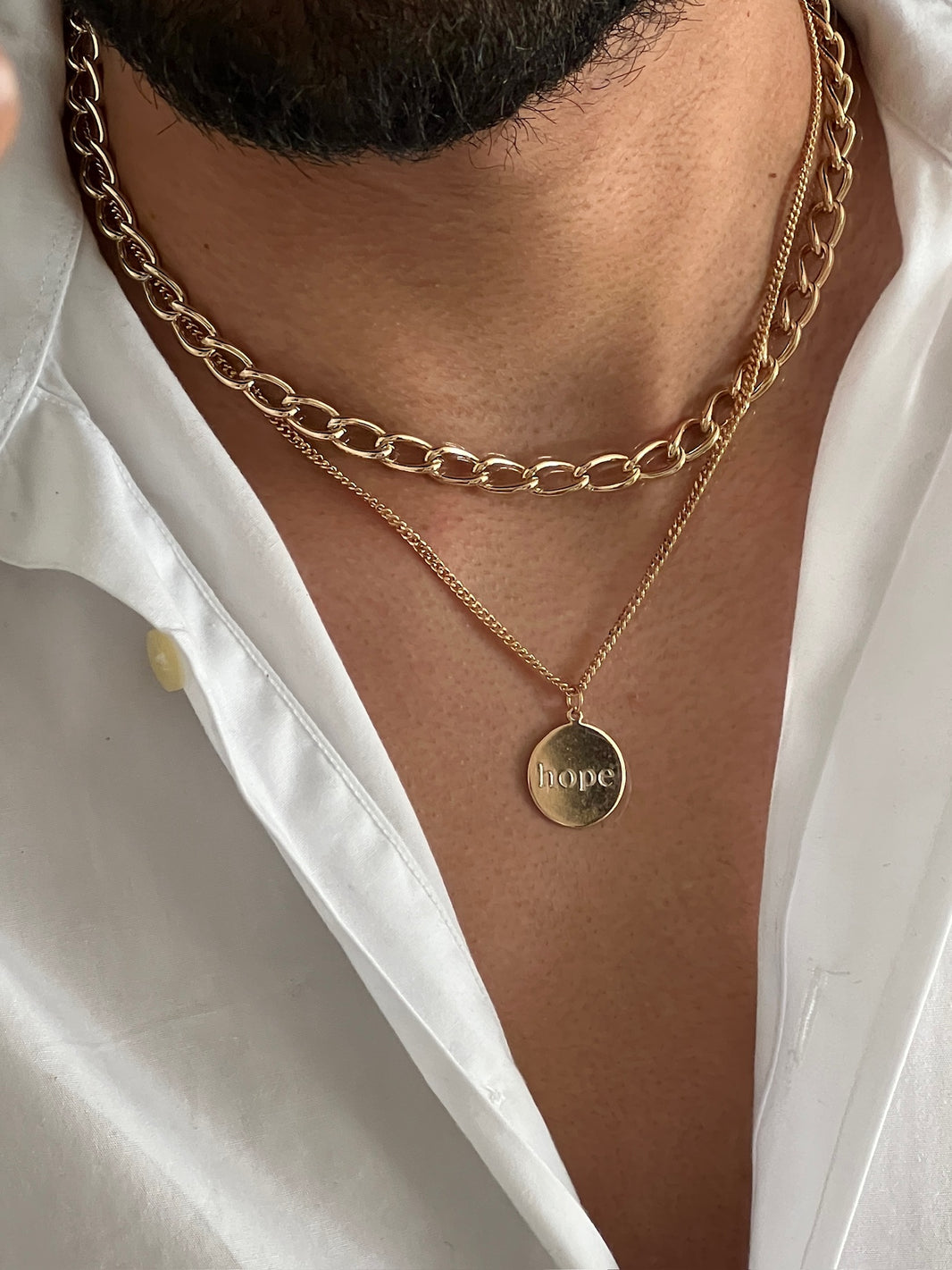 HOPE GOLD NECKLACE