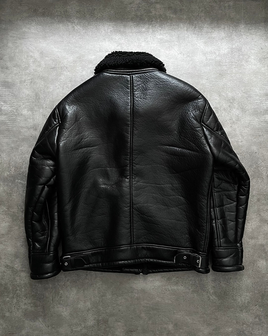ZARA FAUX LEATHER JACKET (XL)