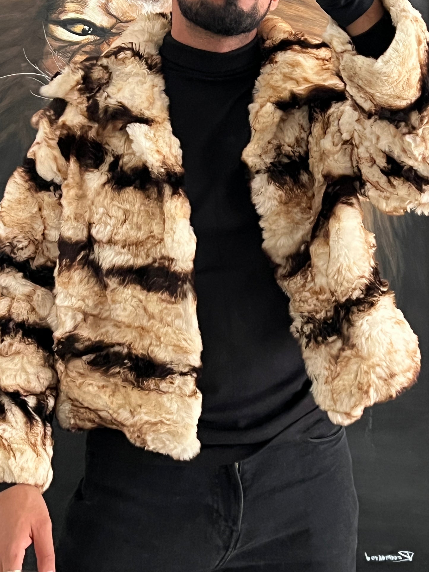 Joya de faux fur (M)