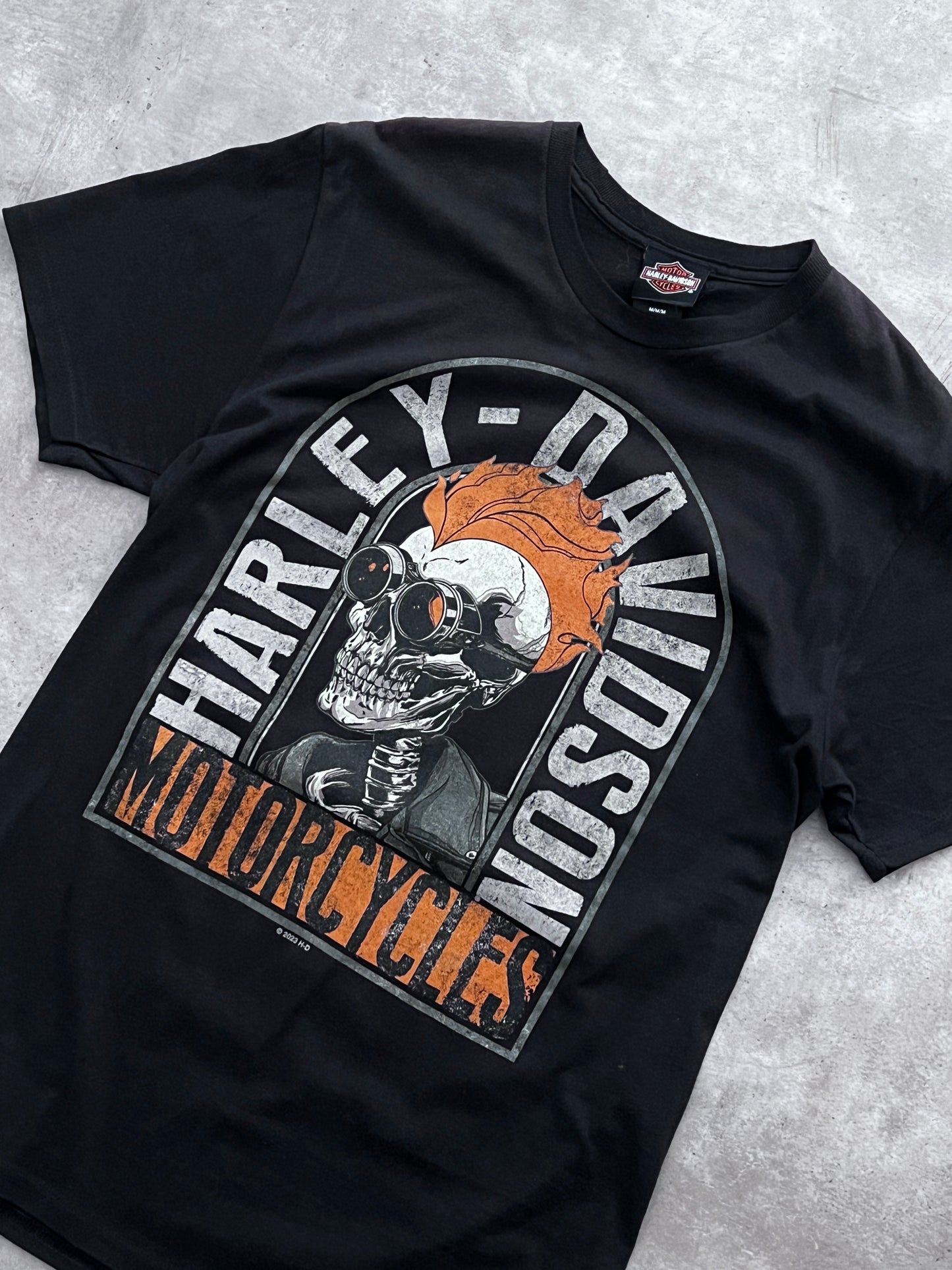 HARLEY-DAVIDSON SKULL TEE (M)