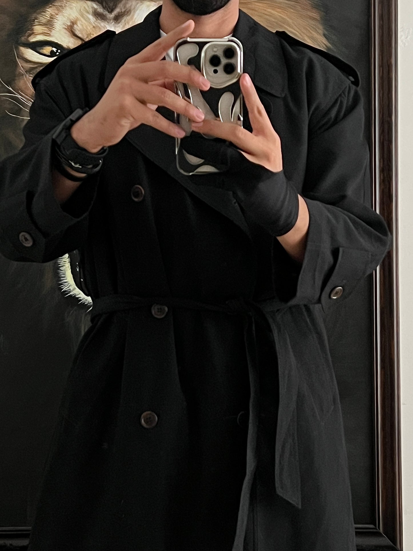 Gabardina Black (L)