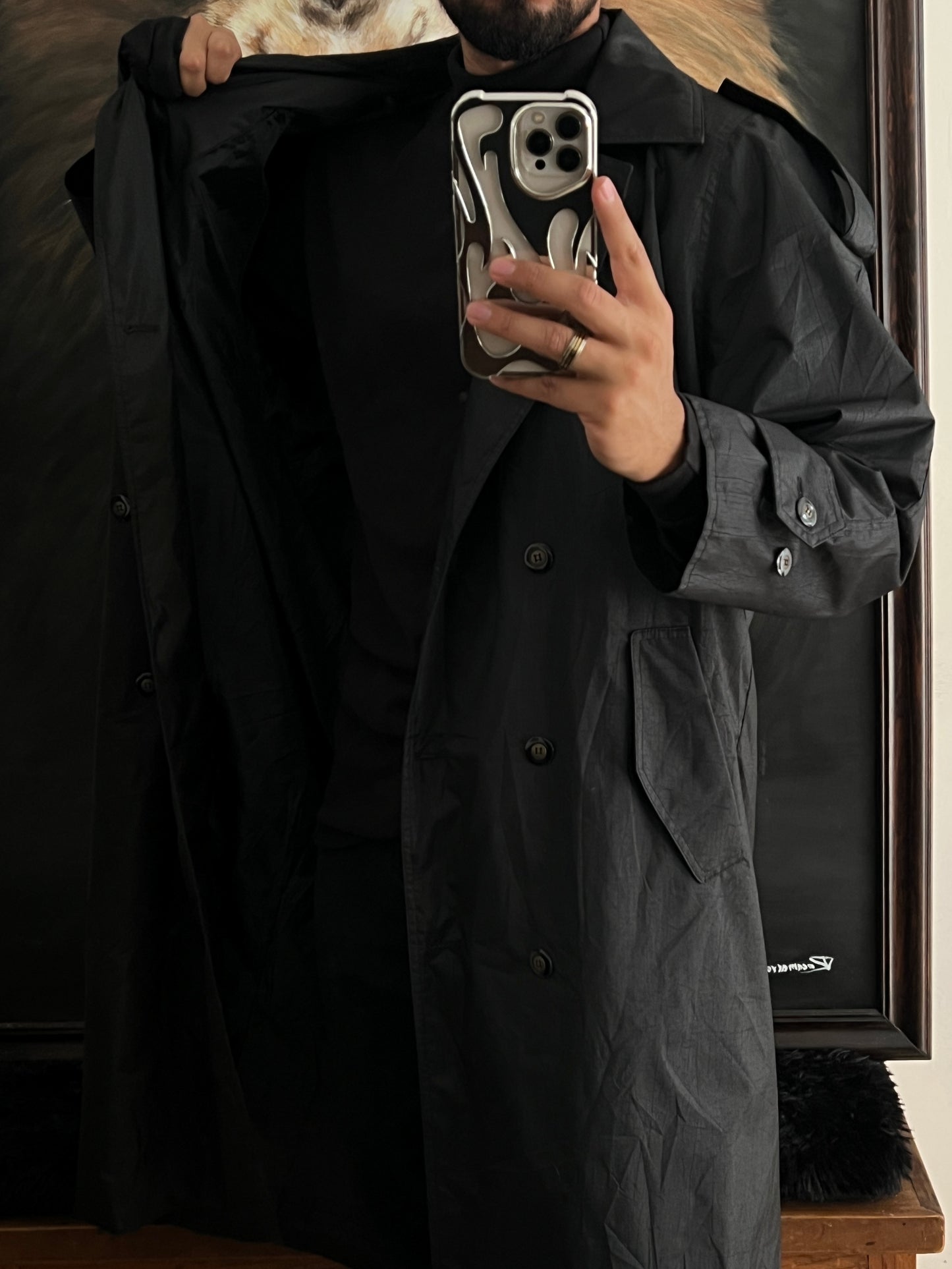 Ultra gabardina black (M)