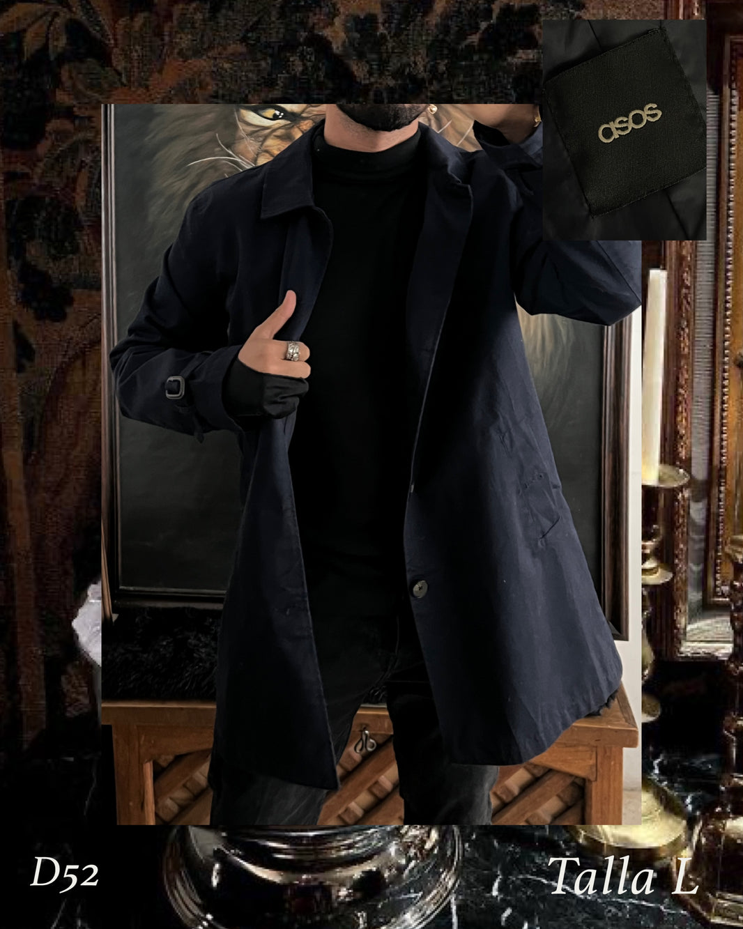 Gabardina asos (L)