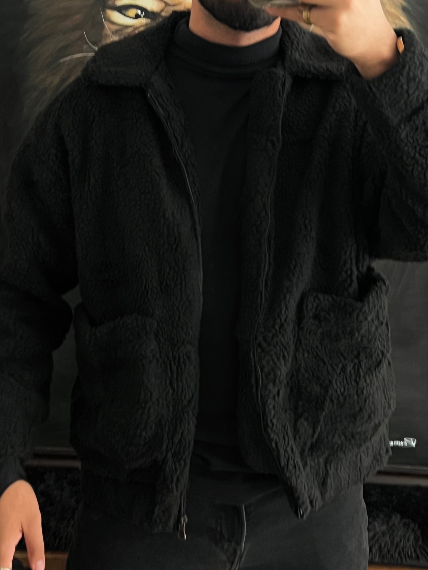 Sherpa jacket (S)