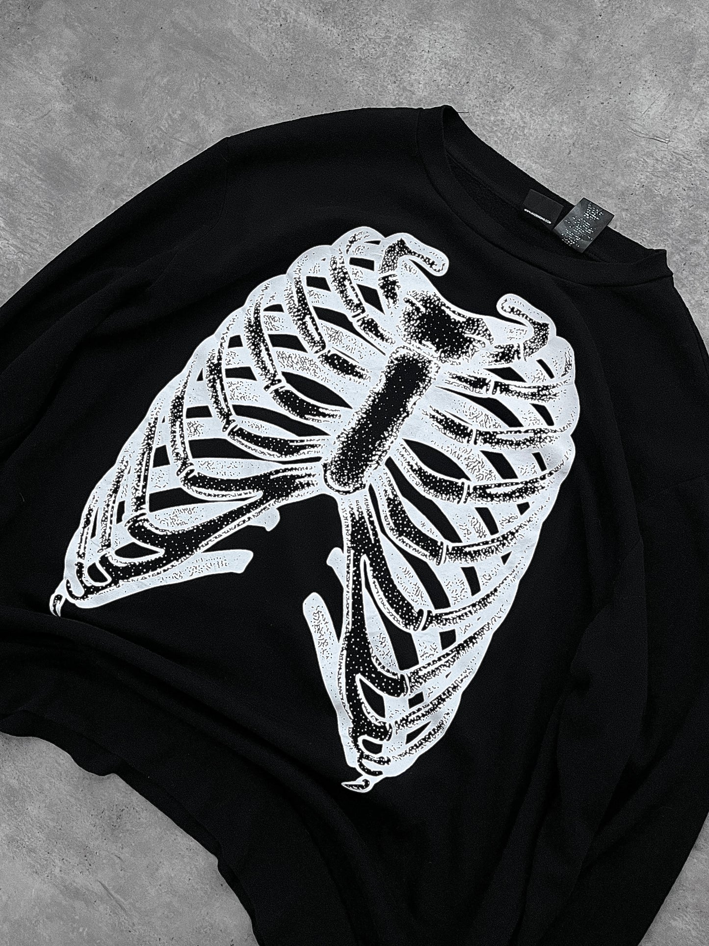 CREWNECK MADENGINE SKELETON BLACK (XL)