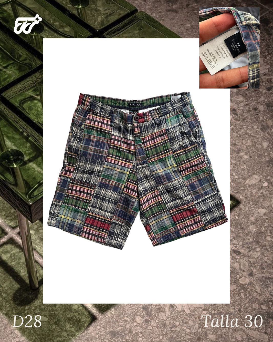 Short Náutica 💎
talla 30