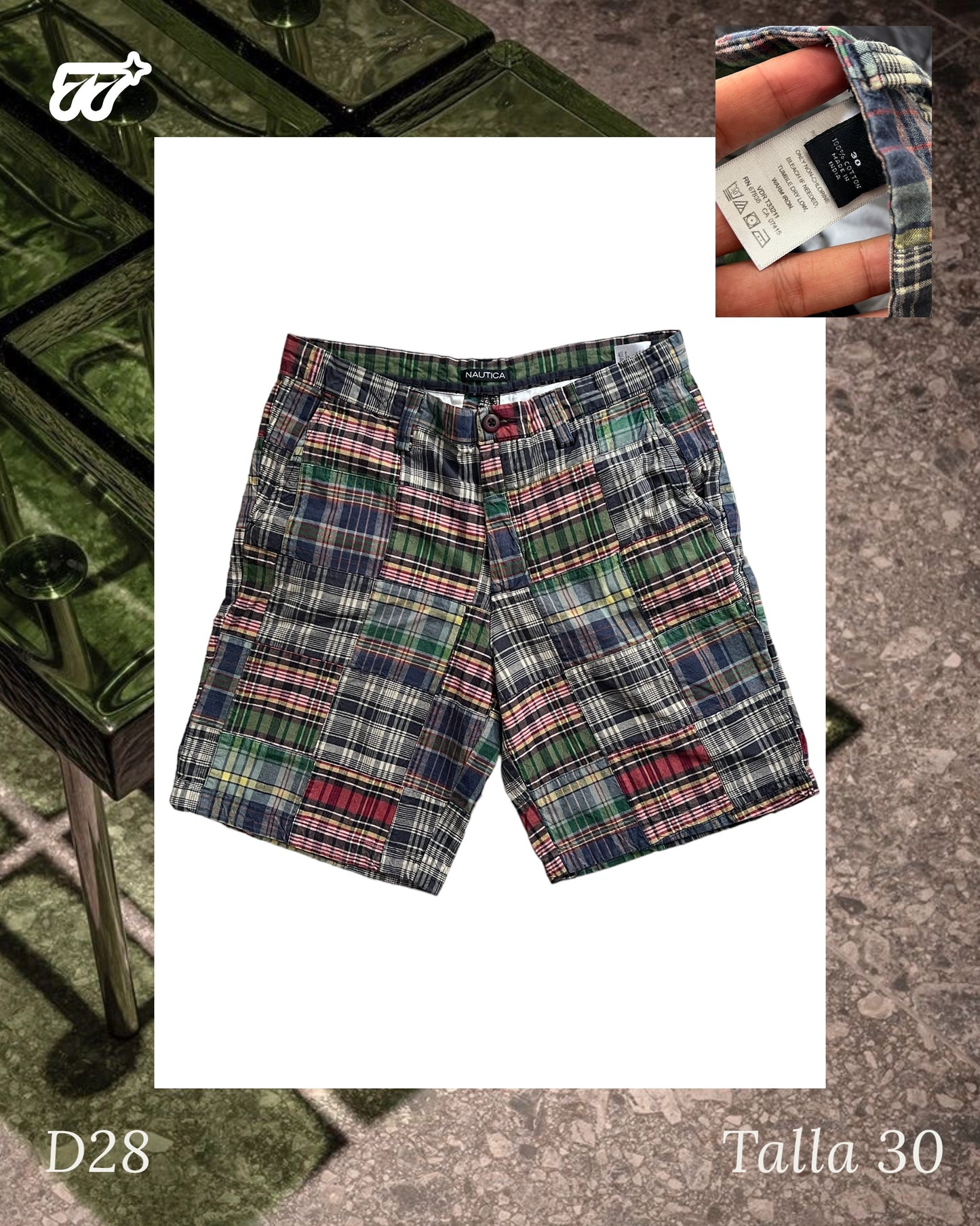 Short Náutica 💎
talla 30