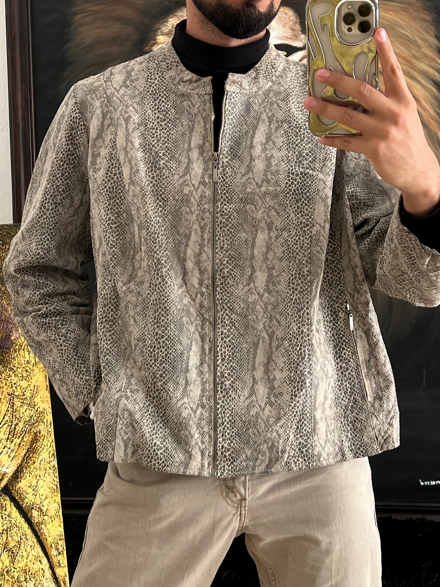 Leather Jacket (M)