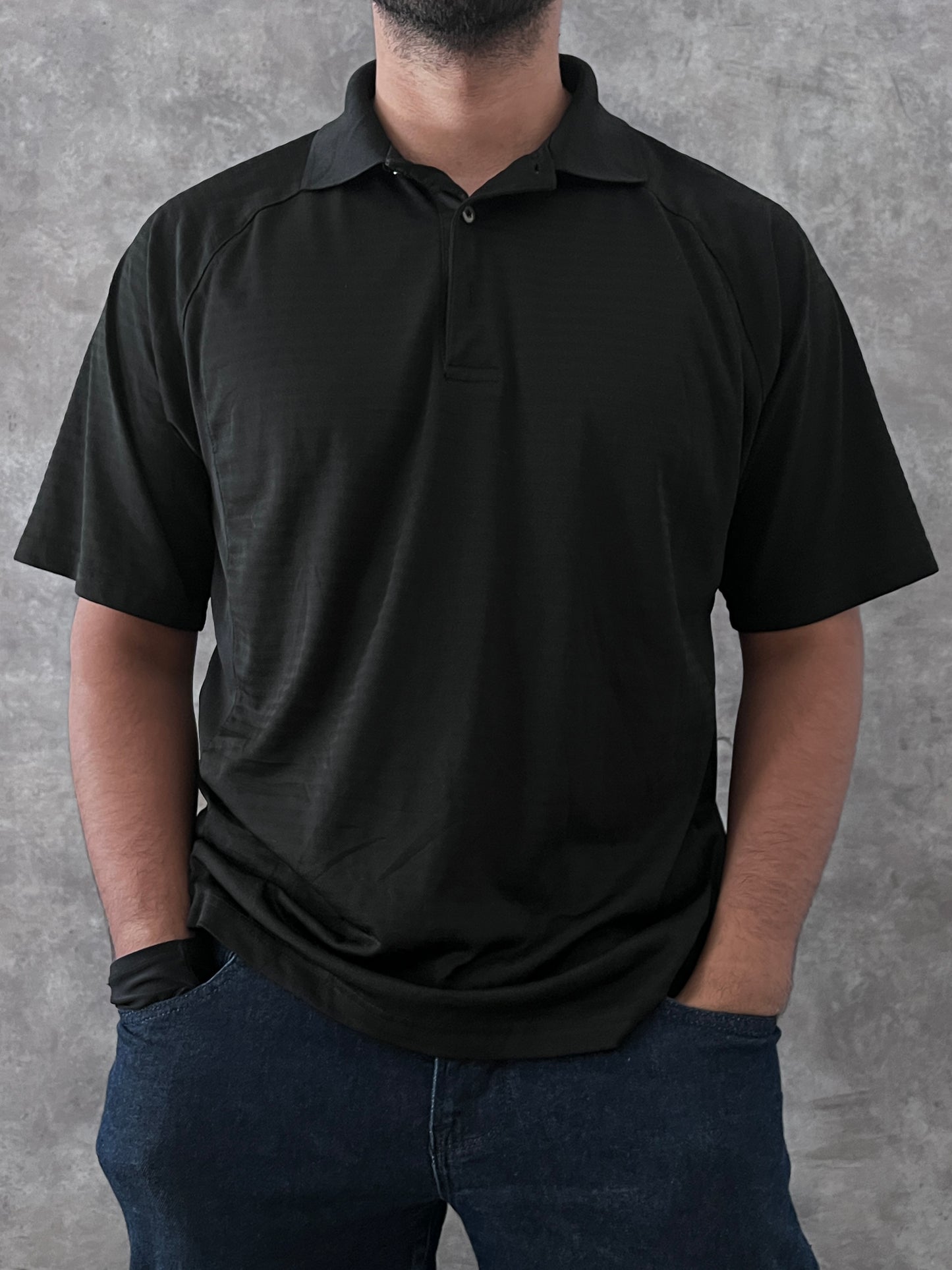 POLO GEORGE ESSENTIAL BLACK (M)