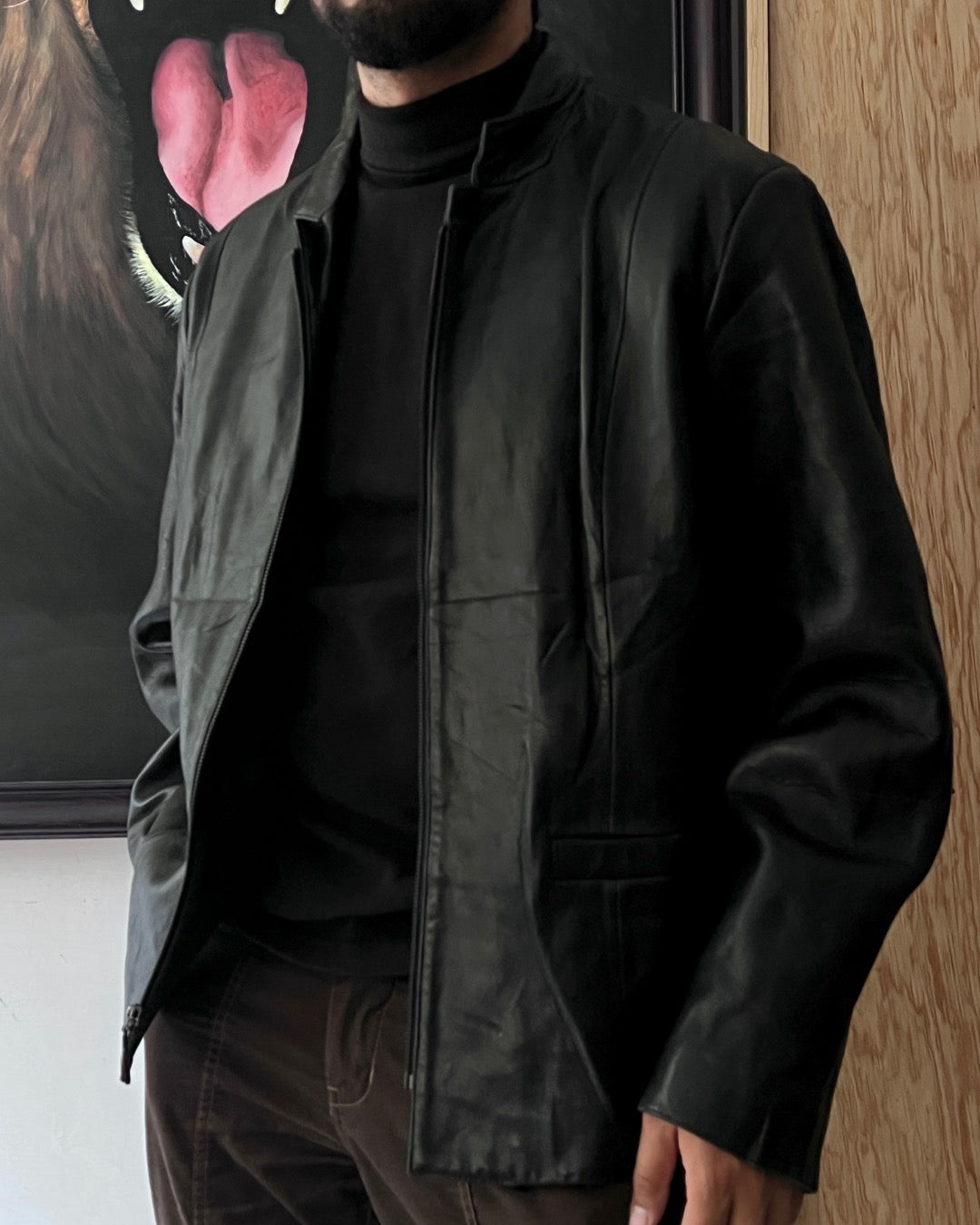 Leather Jacket (XL)