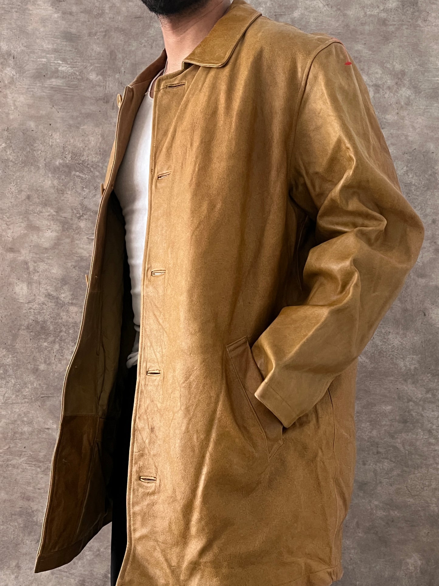 LEATHER GABARDINE (XL)