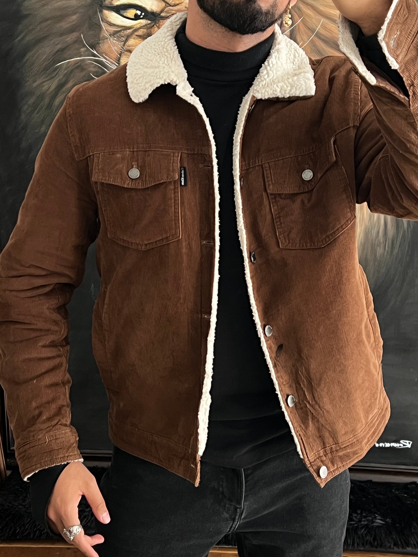 Sherpa jacket Calvin Klein (M)