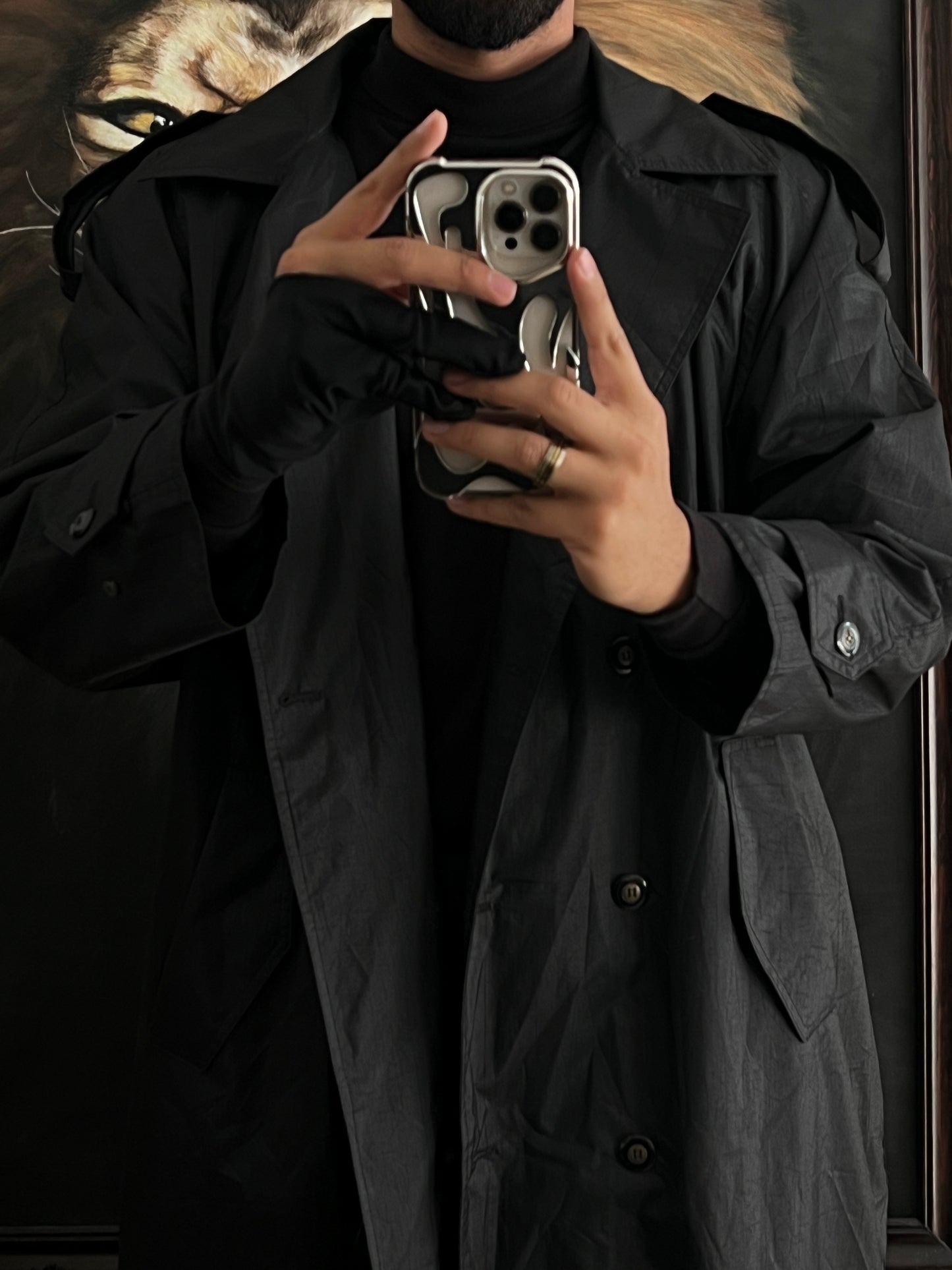Ultra gabardina black (M)