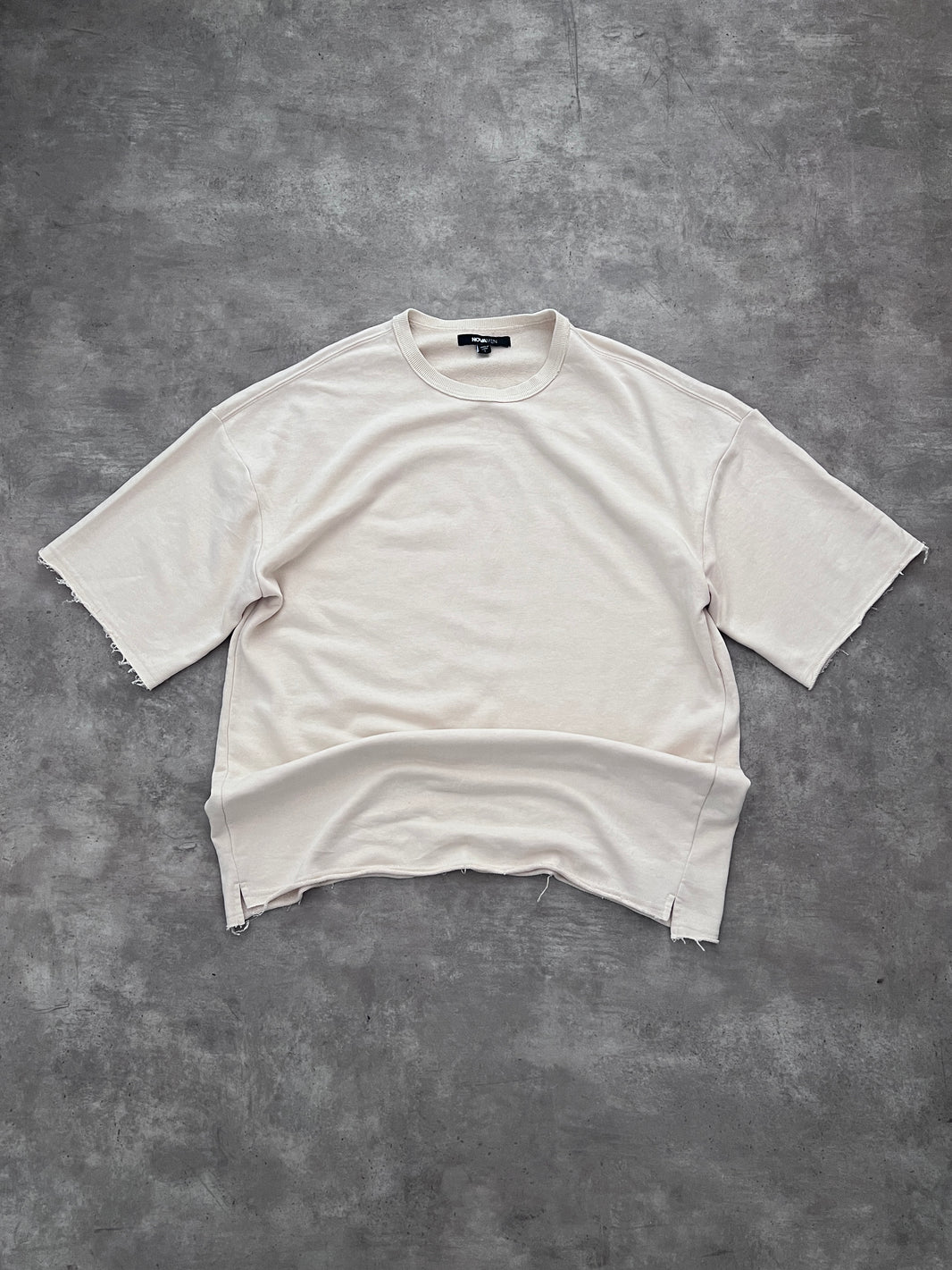 TEE CREAM OVERSIZE (L)