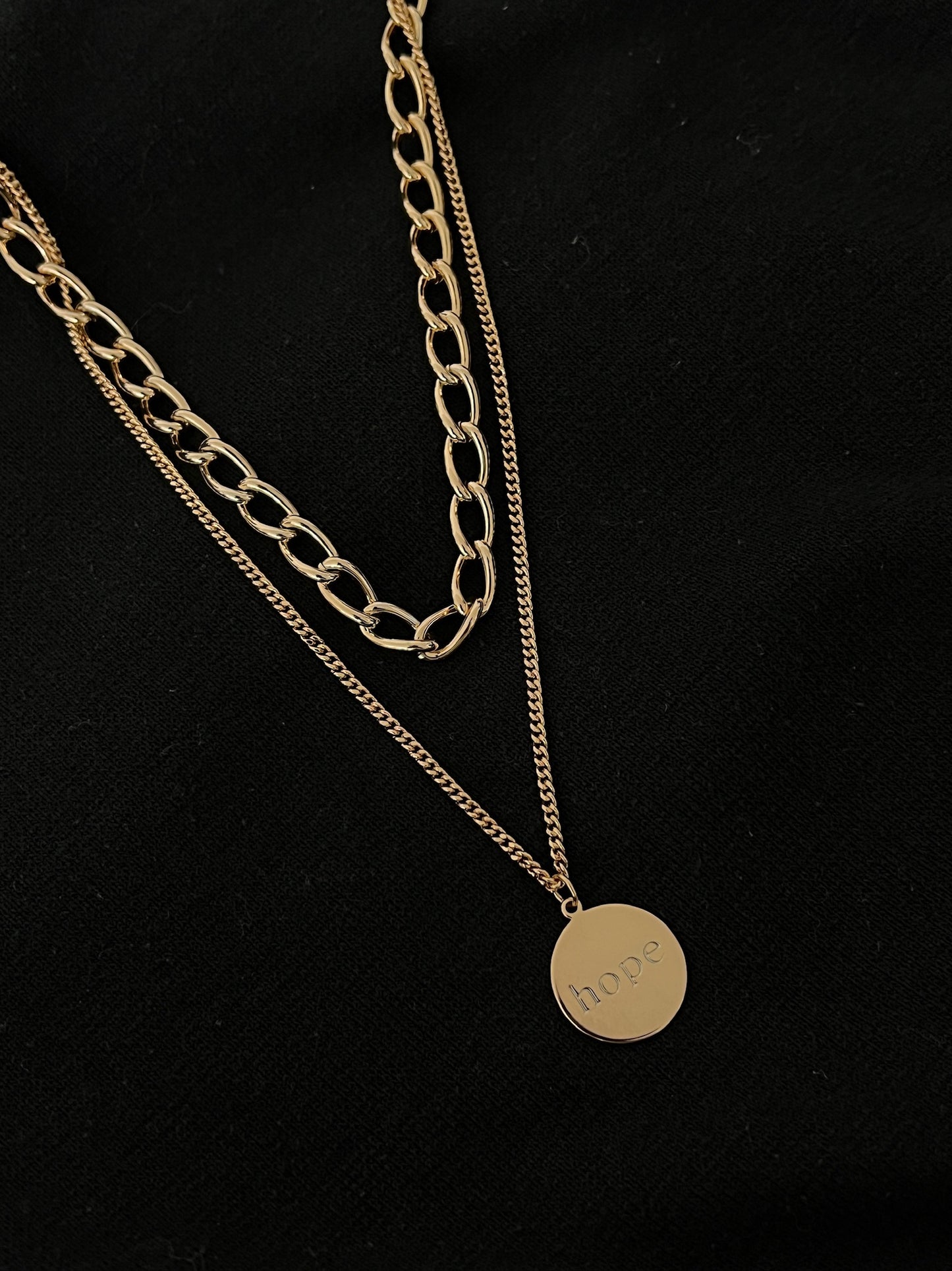HOPE GOLD NECKLACE
