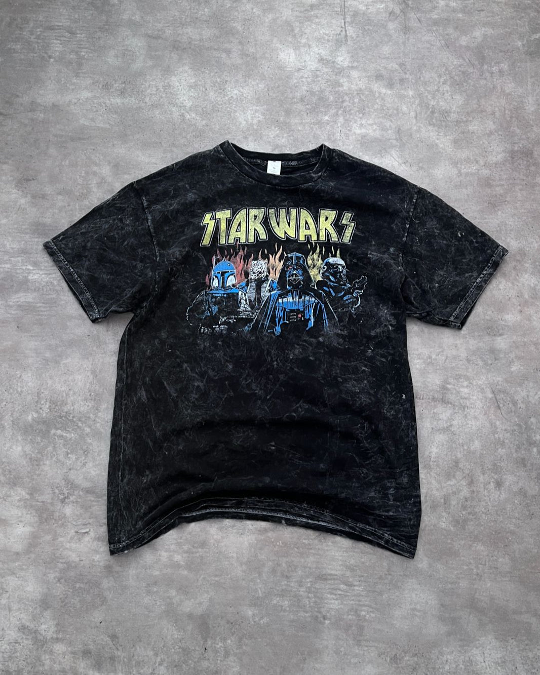 STAR WARS WASHED BLACK (M)