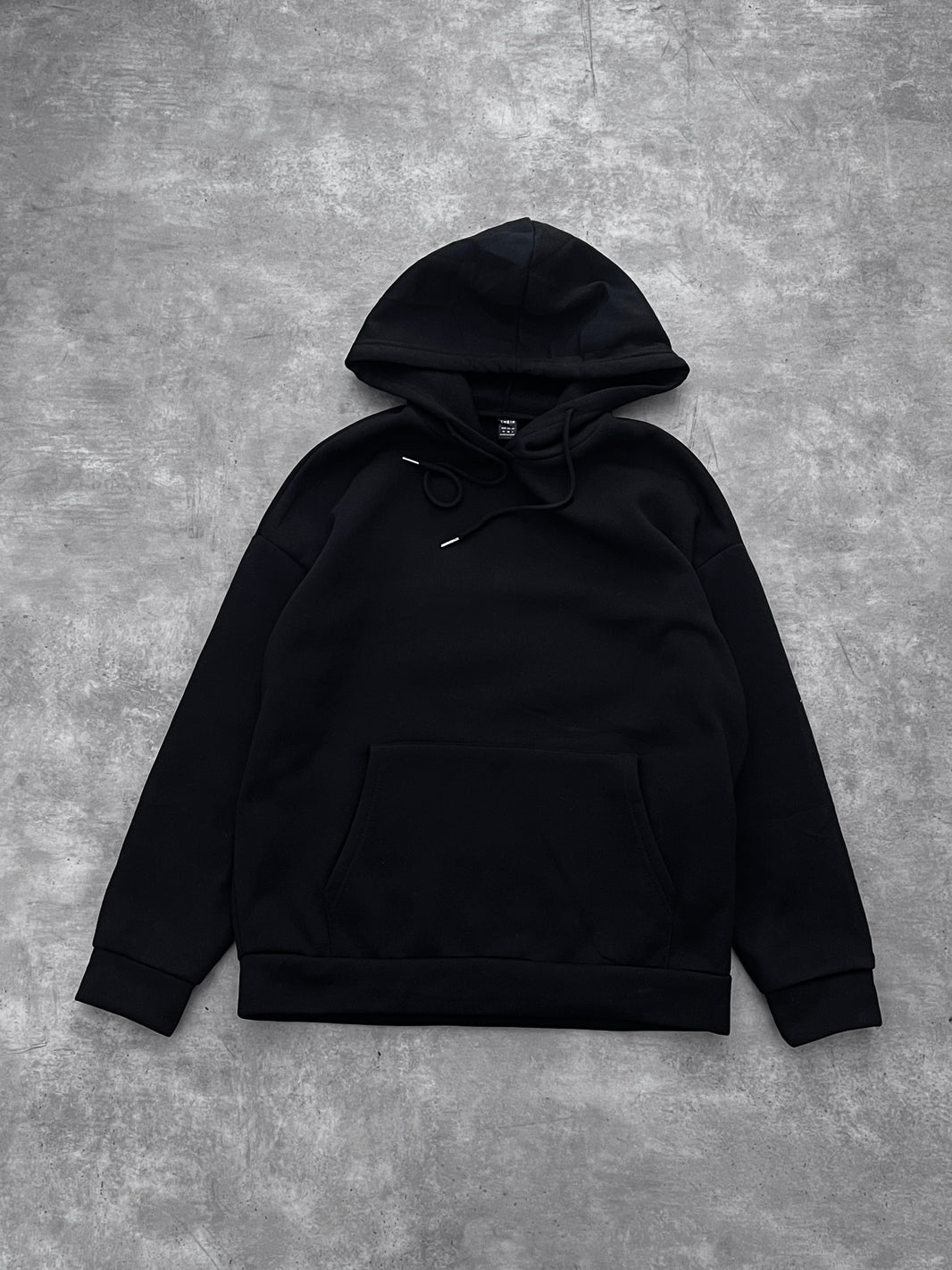 HOODIE SHEIN ESSENTIAL BLACK (S)