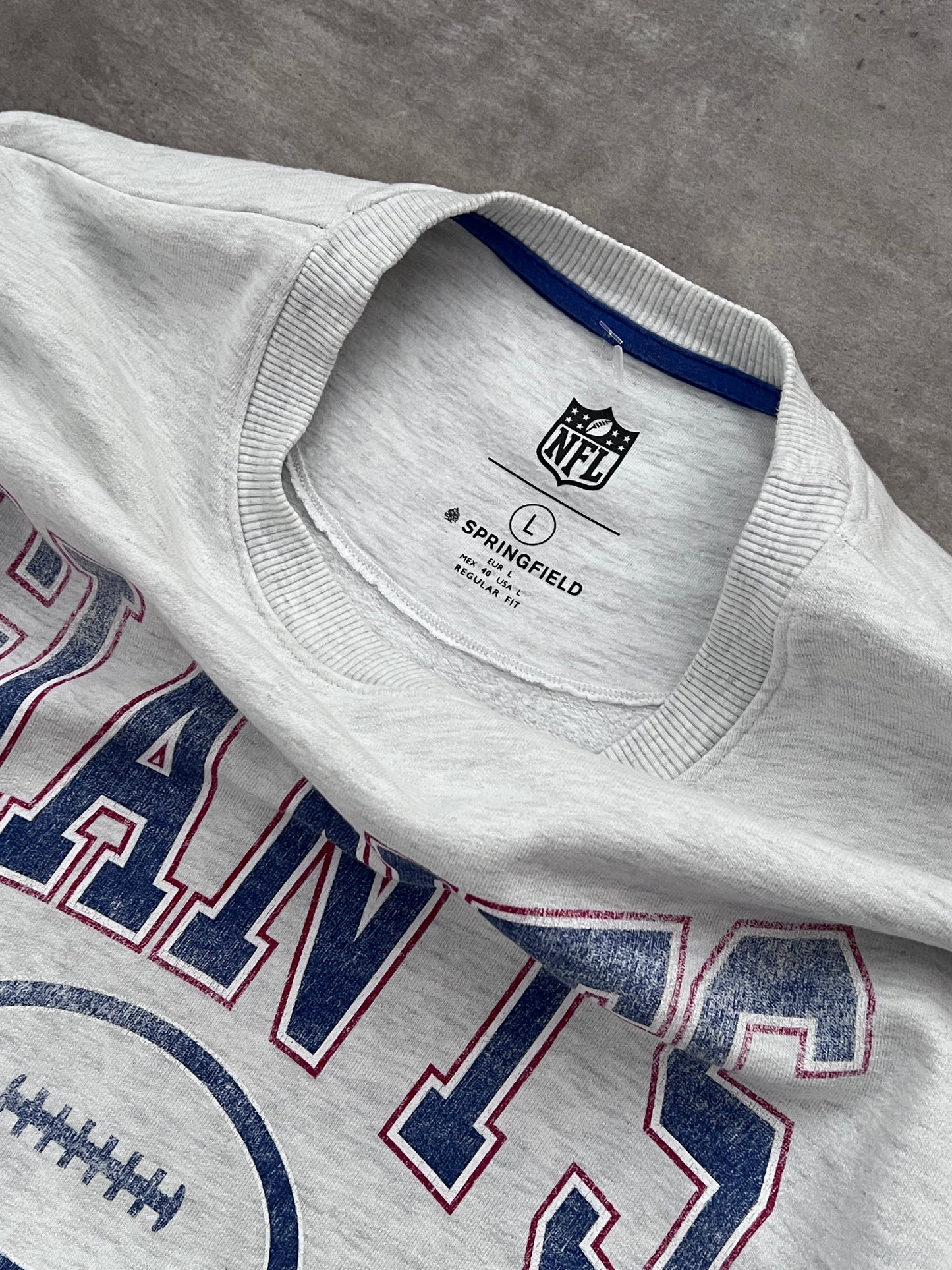 NEW YORK GIANTS CREWNECK (L)