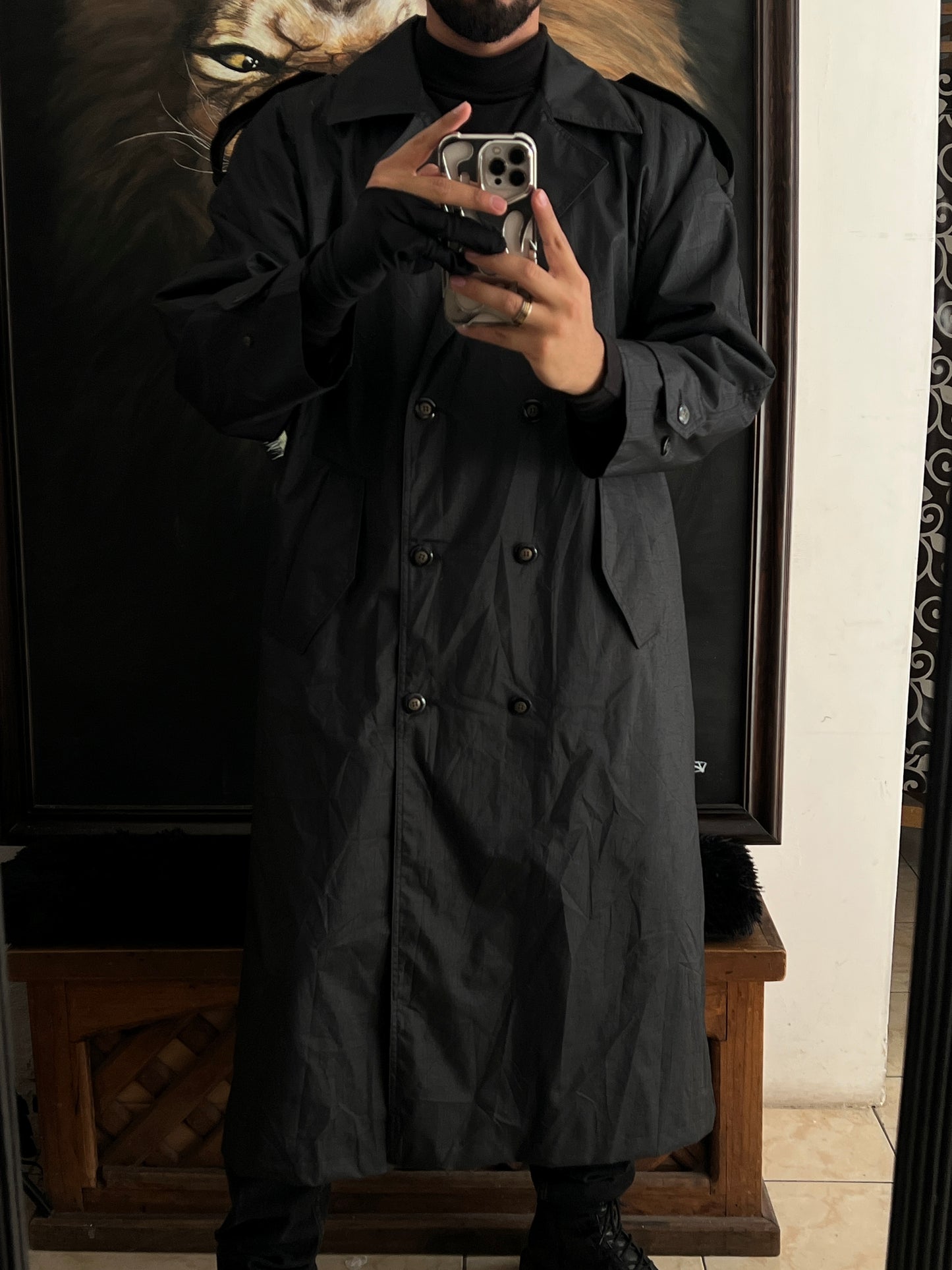 Ultra gabardina black (M)