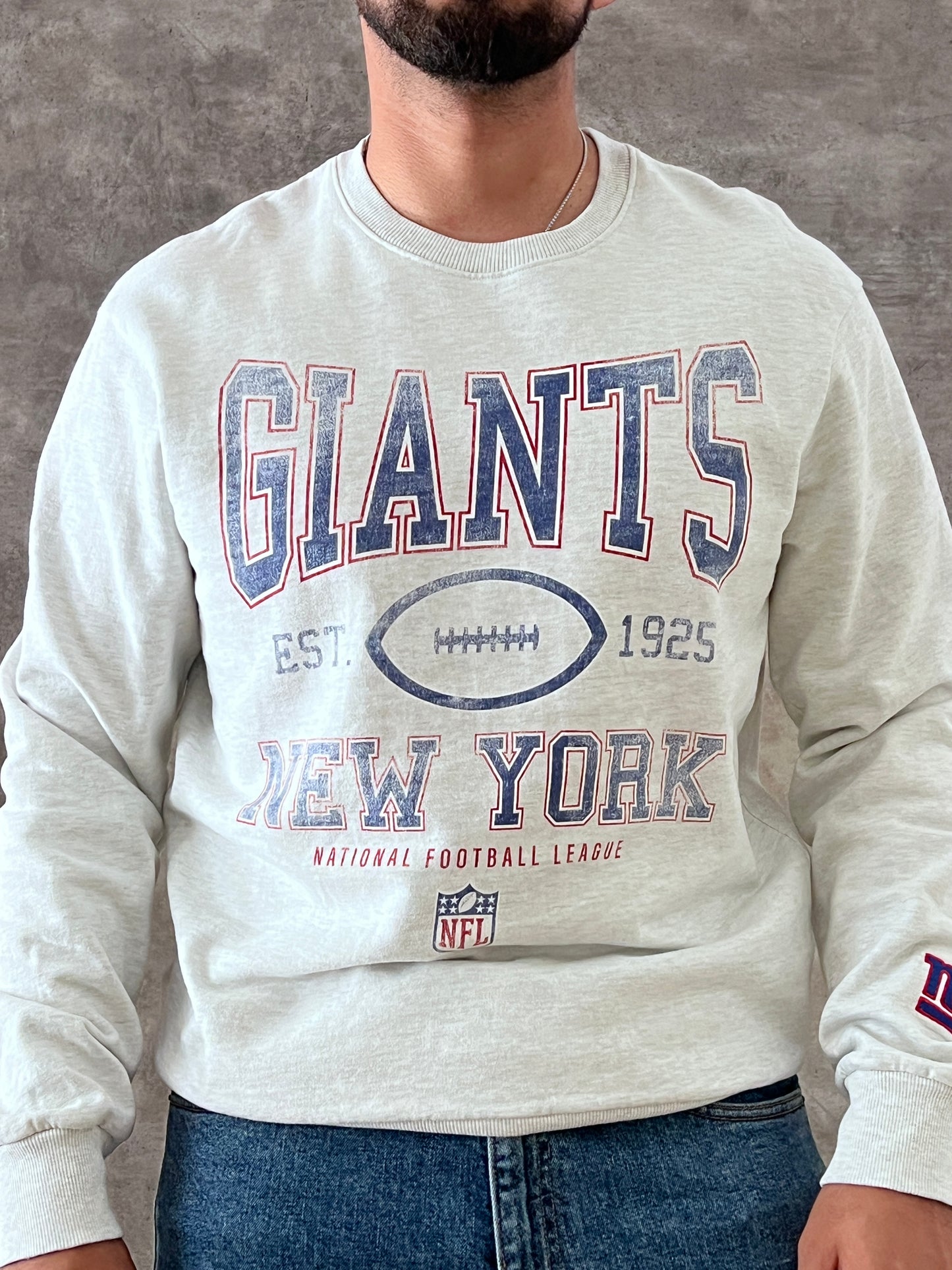 NEW YORK GIANTS CREWNECK (L)