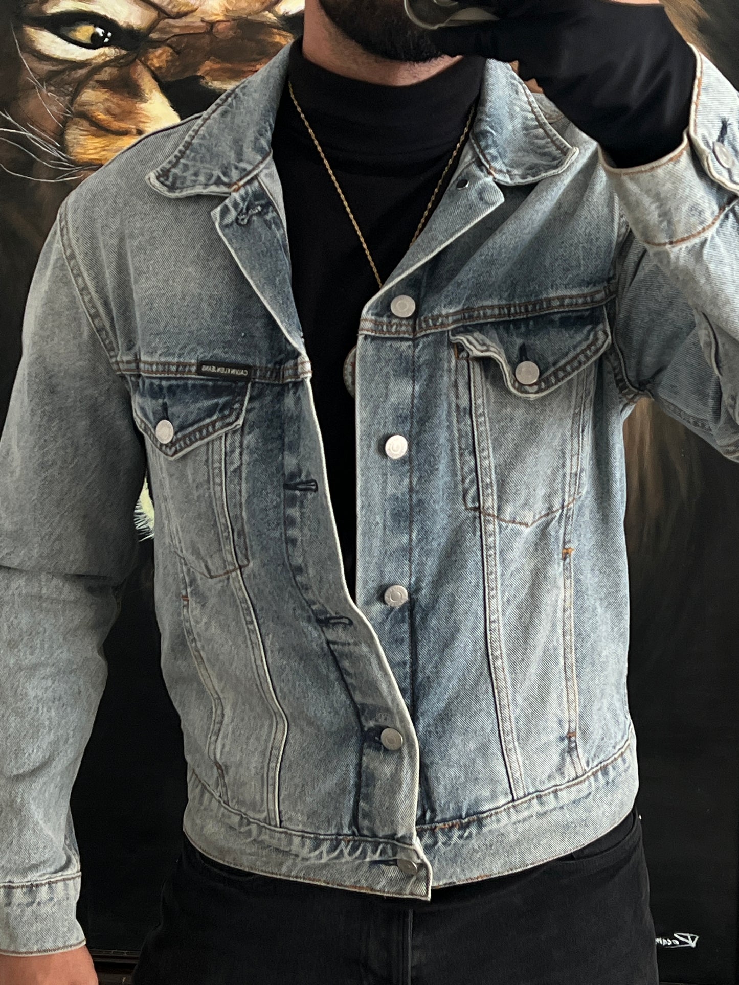 Denim jacket CK (S)