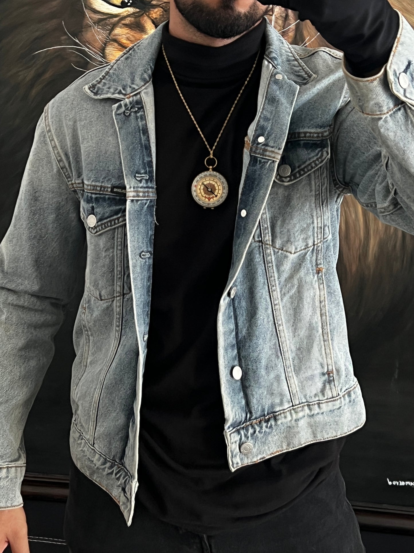 Denim jacket CK (S)