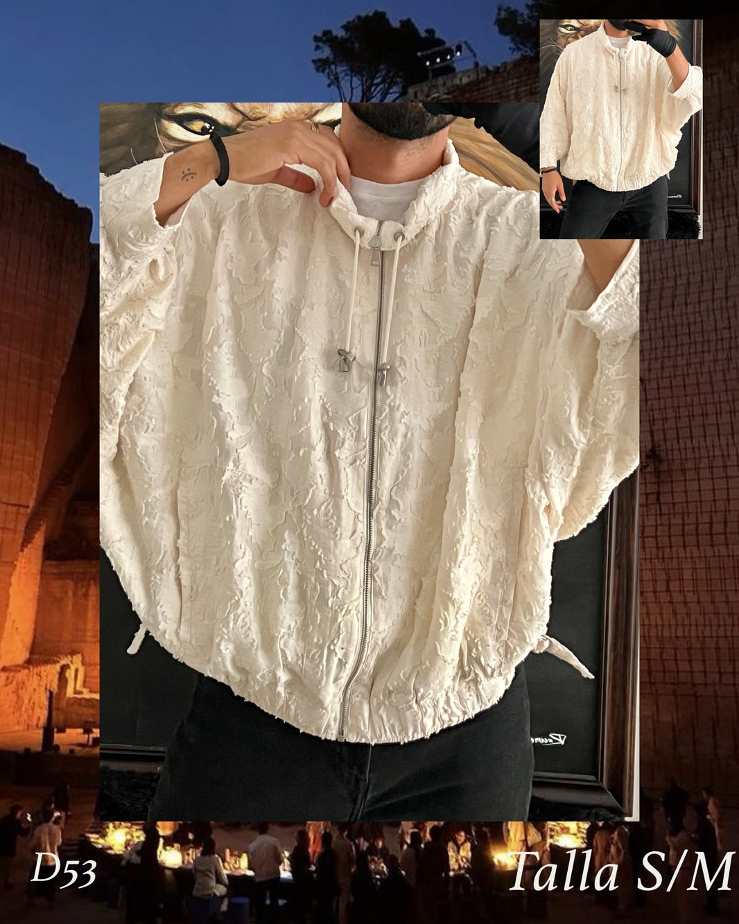 Pieza tipo cardigan ? (S/M)