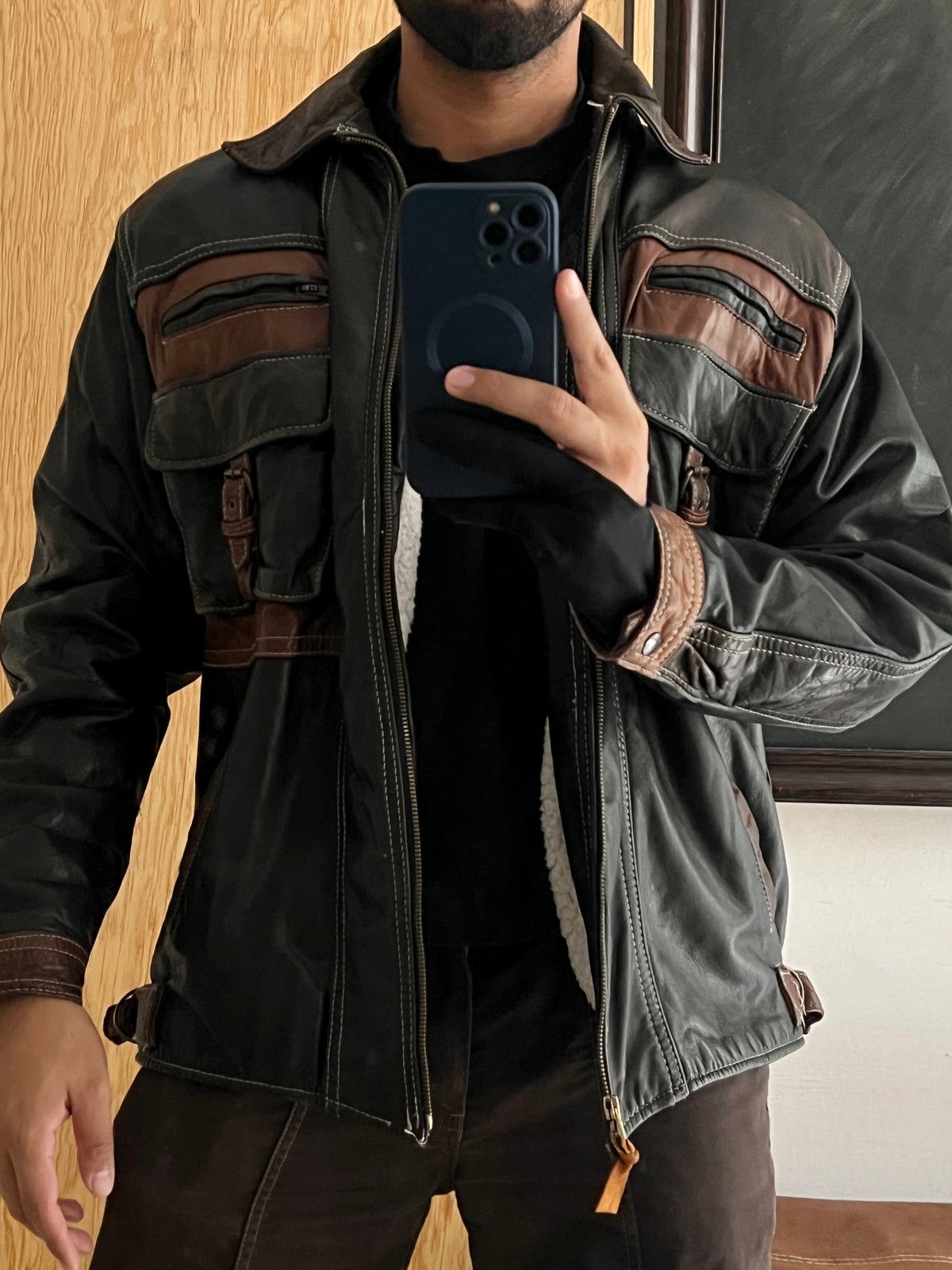 Hunter Leather Jacket (M)