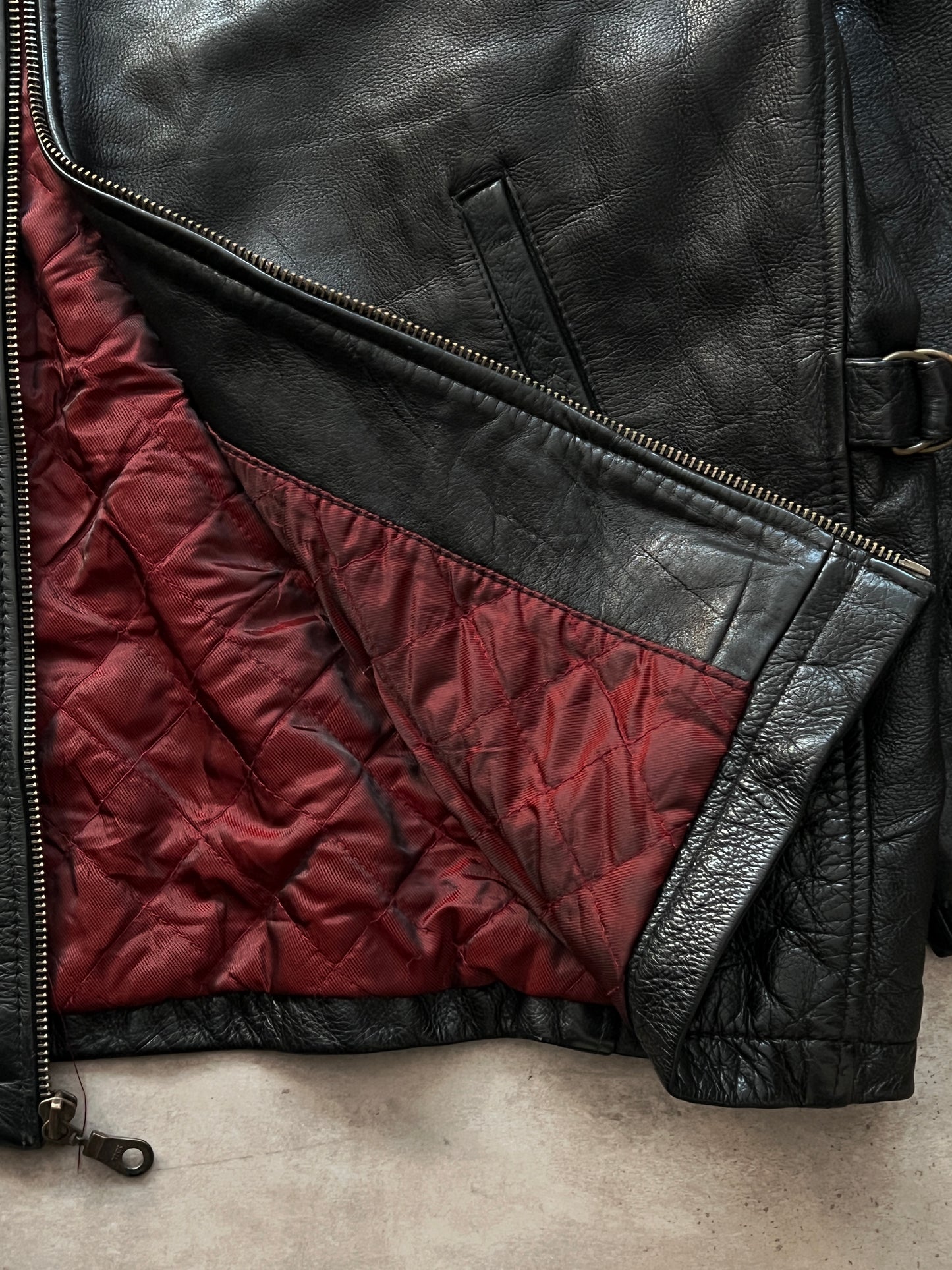 HUNTER LEATHER JACKET (XL)