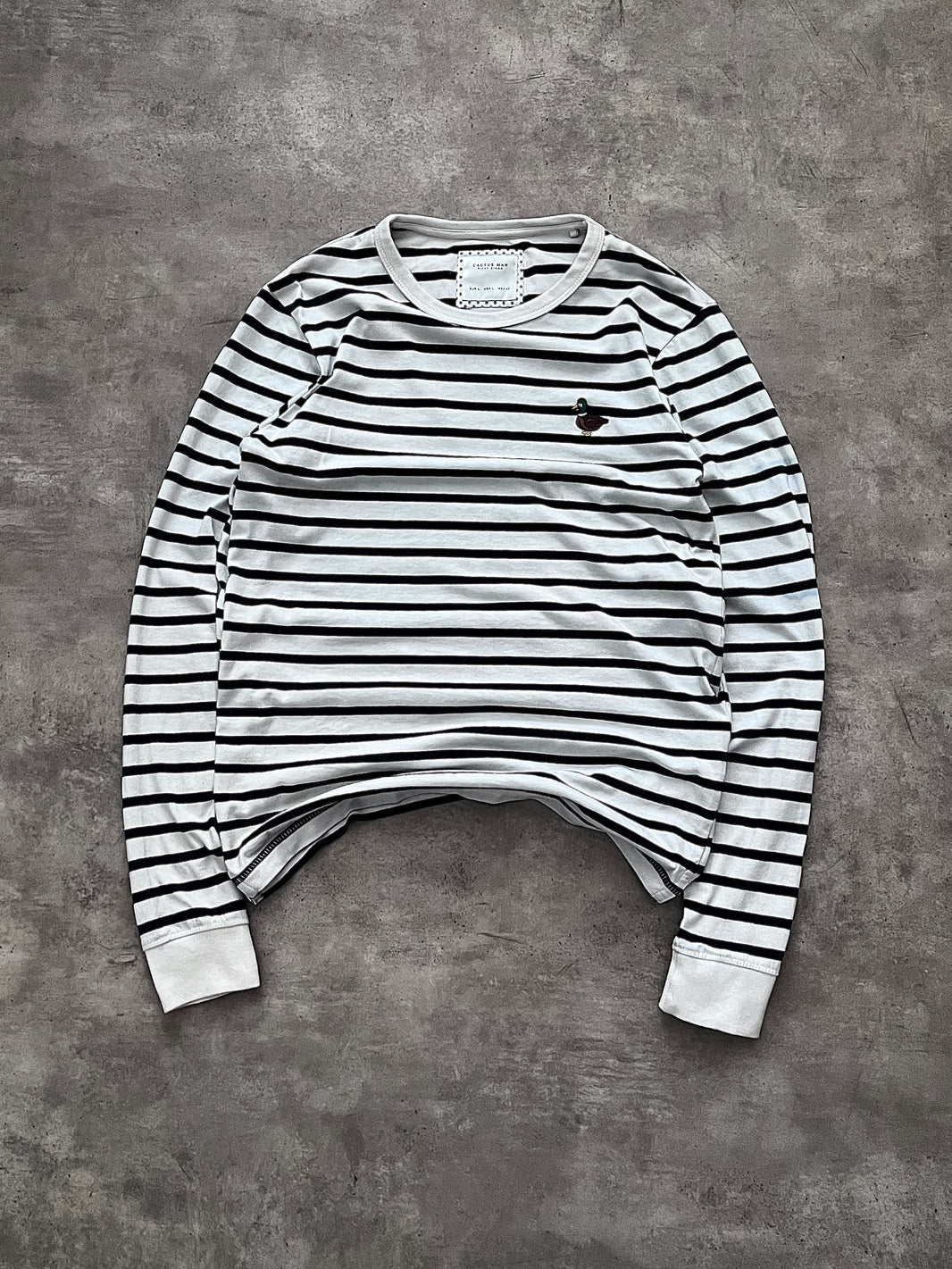 DUCK STRIPED LONGSLEEVE (M)