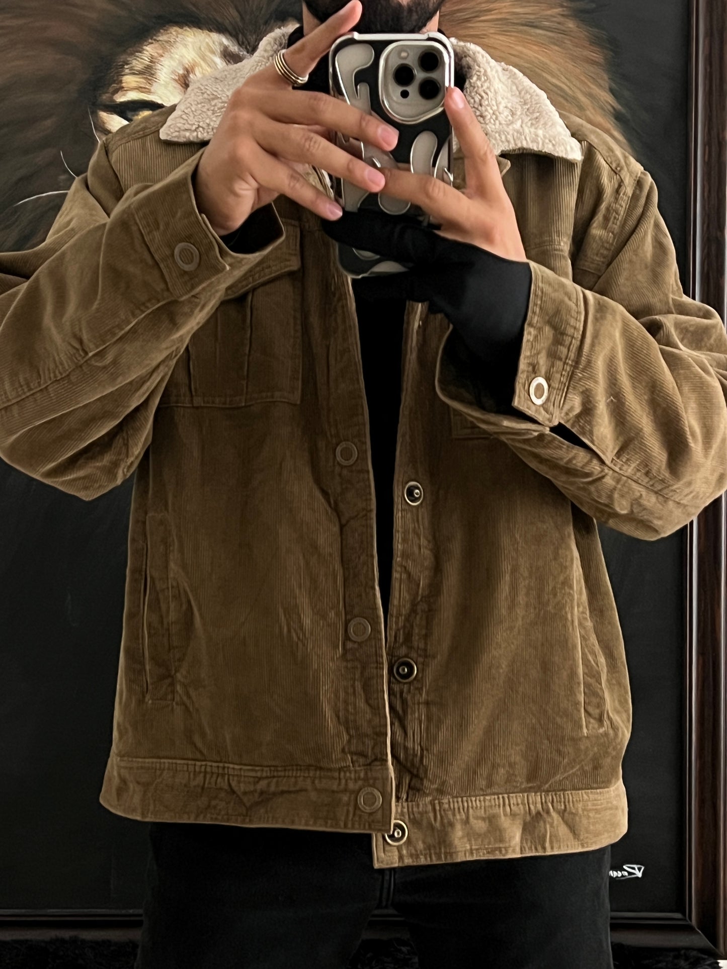 Work jacket sherpa (XL)