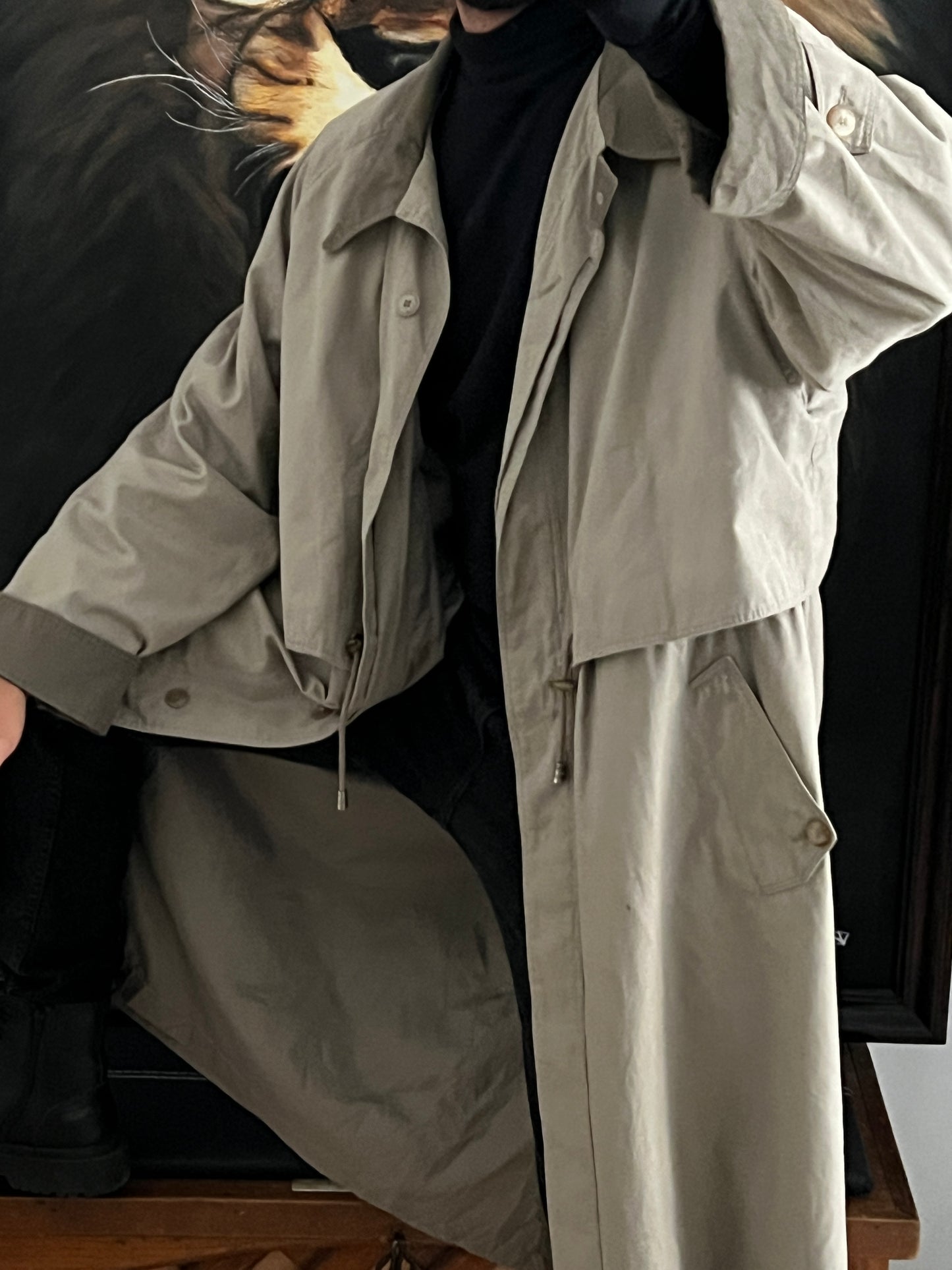 Gabardina Extra larga (L) 💎