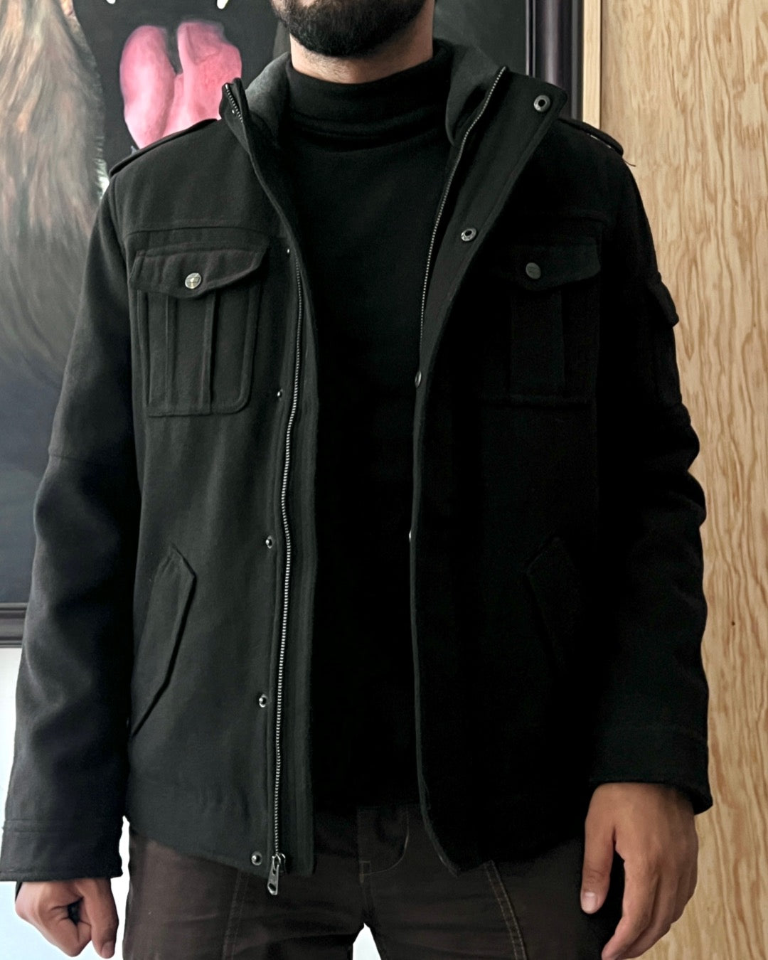 Levis Faux Wool Jacket (M)