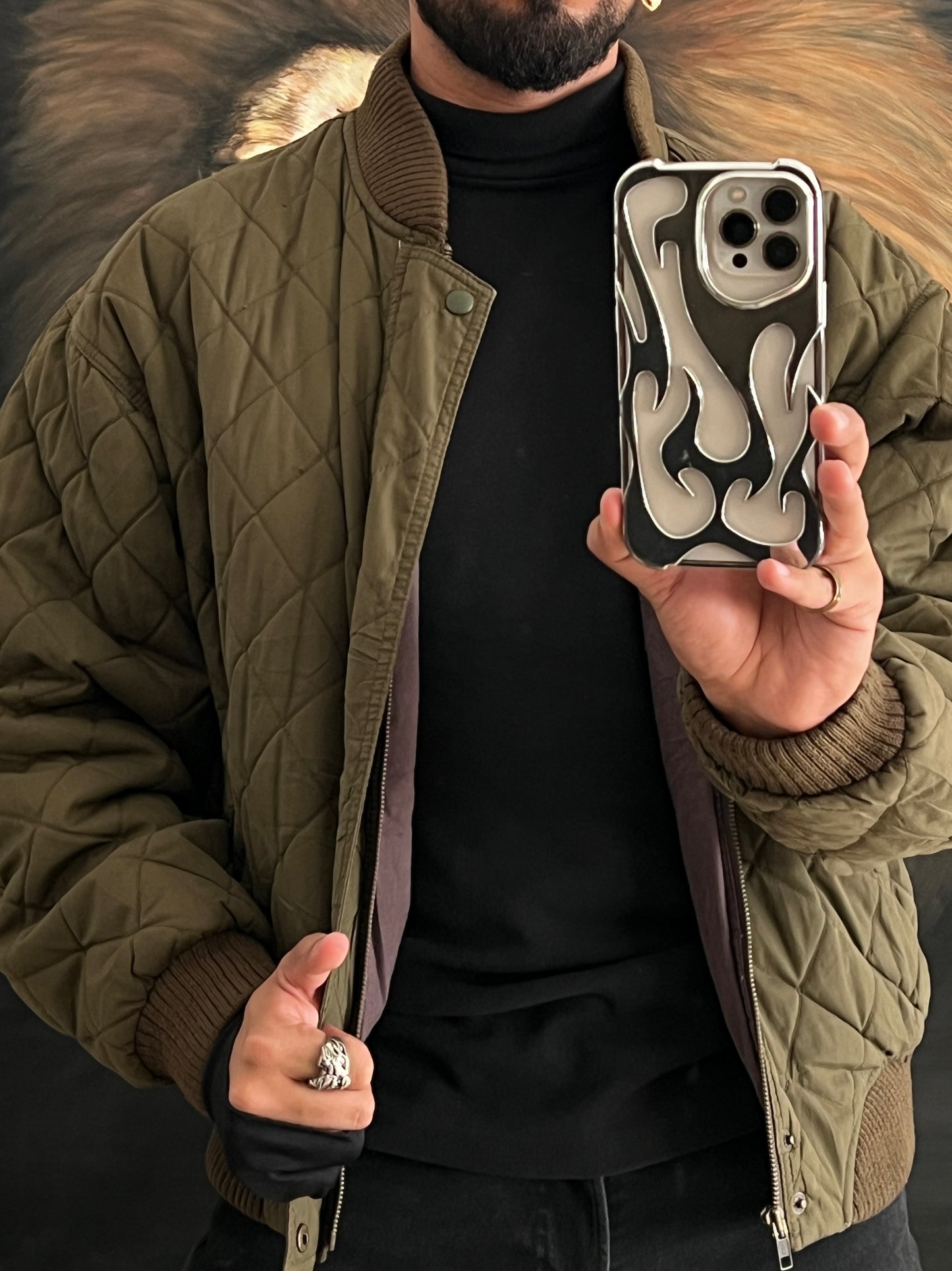 Bomber jacket (M)