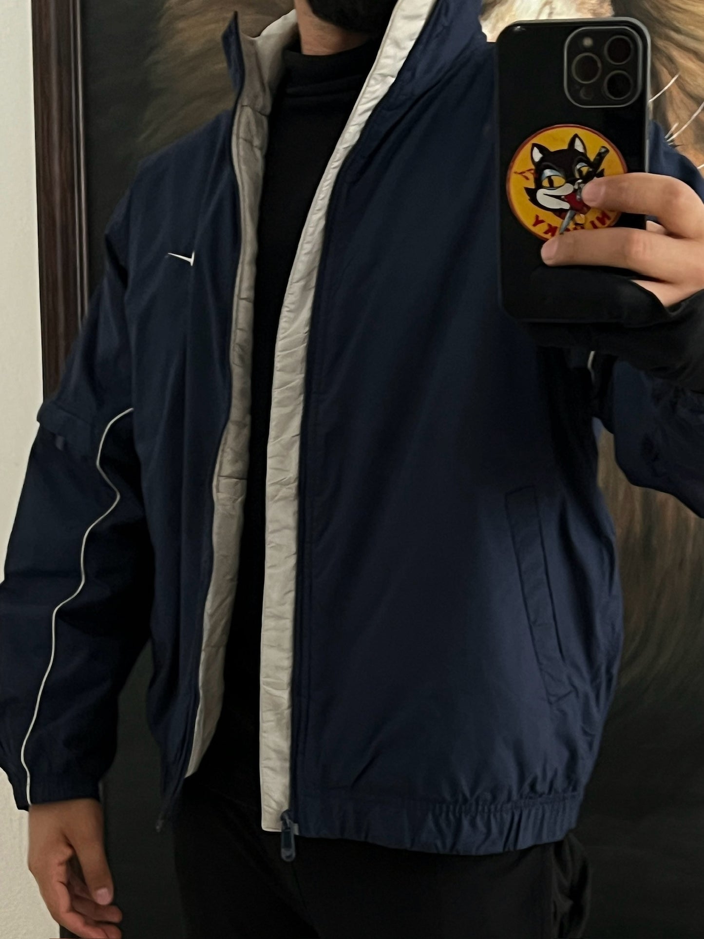 Vintage Nike bomber de los 90´s 🤌
Talla M