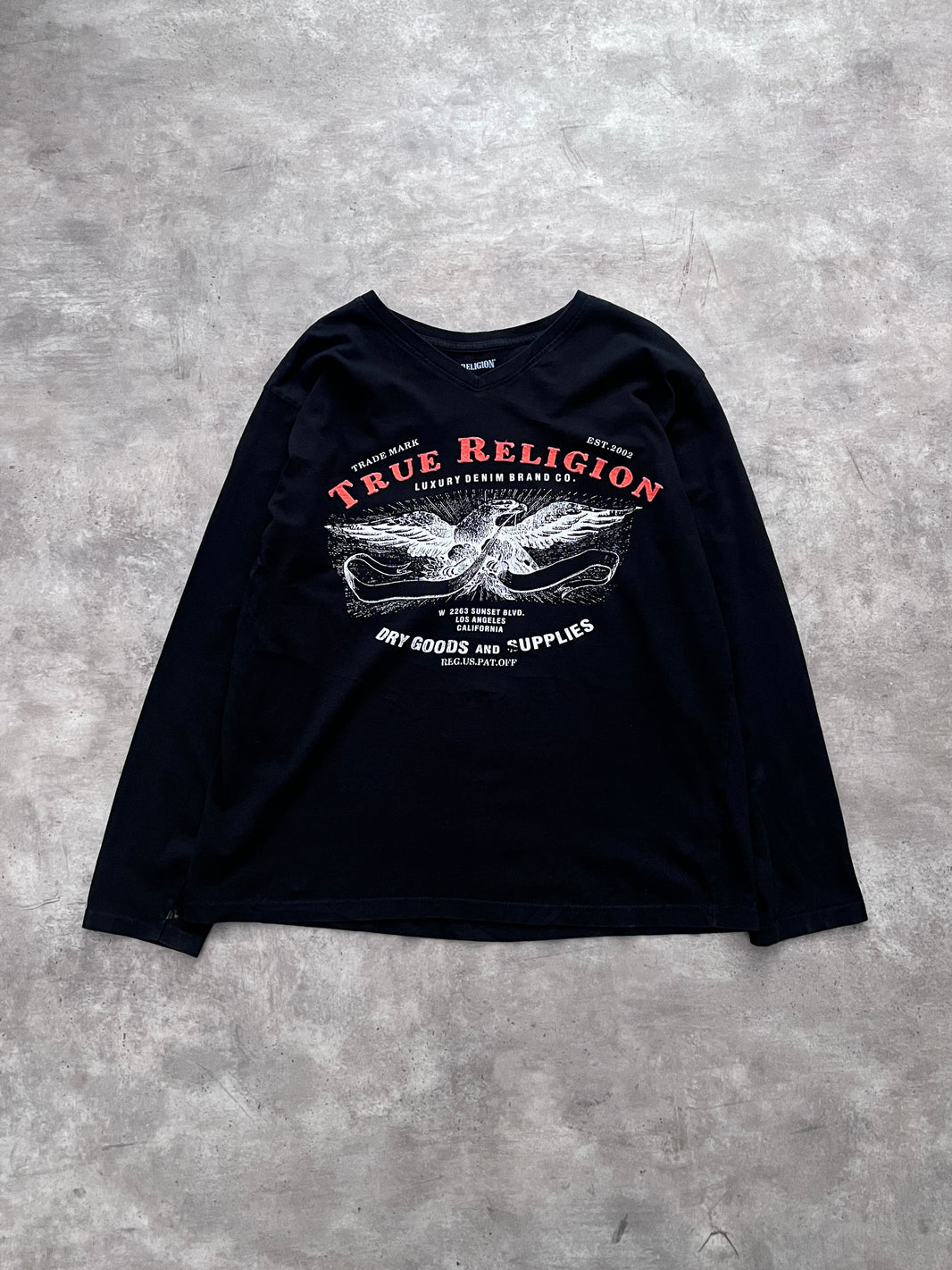 TRUE RELIGION EAGLE LONGSLEEVE (S)