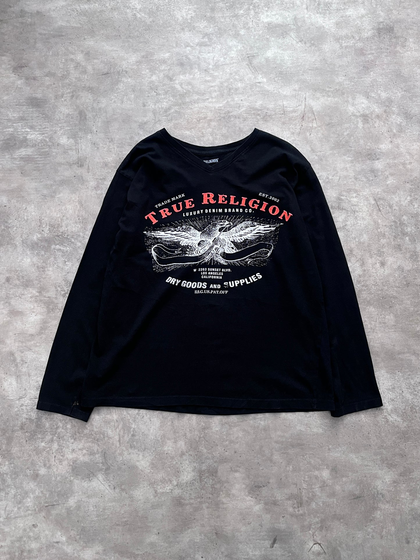 TRUE RELIGION EAGLE LONGSLEEVE (S)