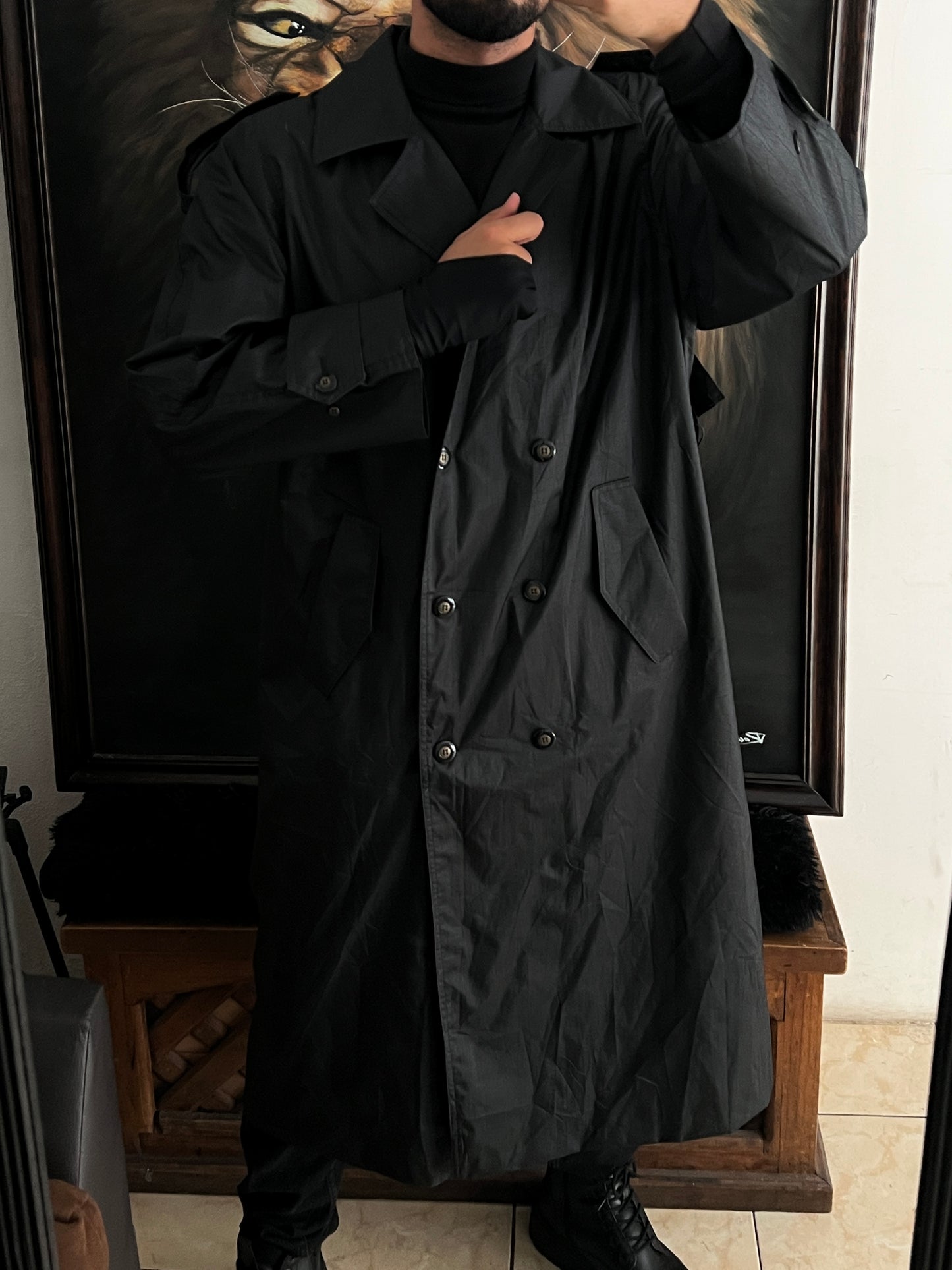 Ultra gabardina black (M)