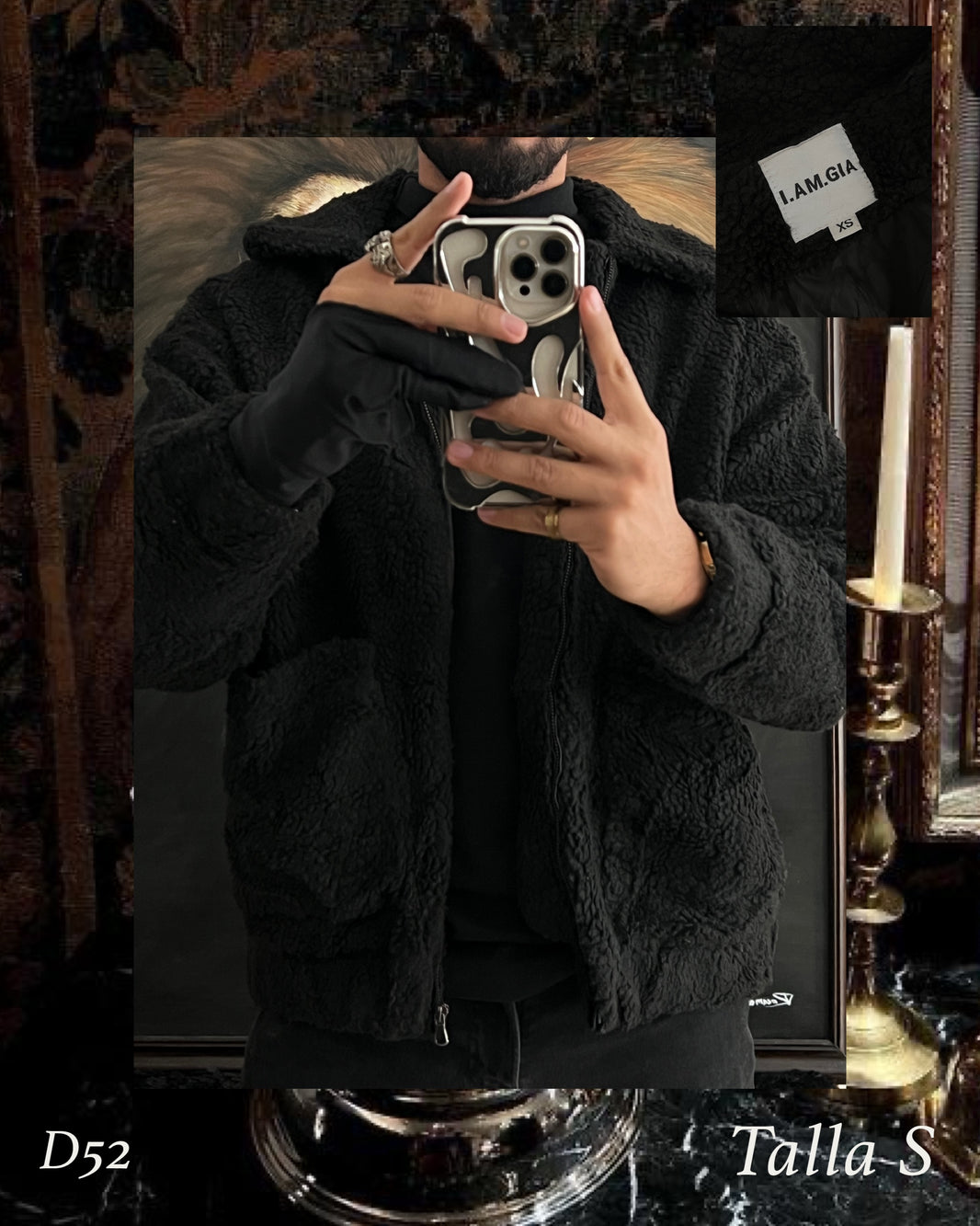 Sherpa jacket (S)