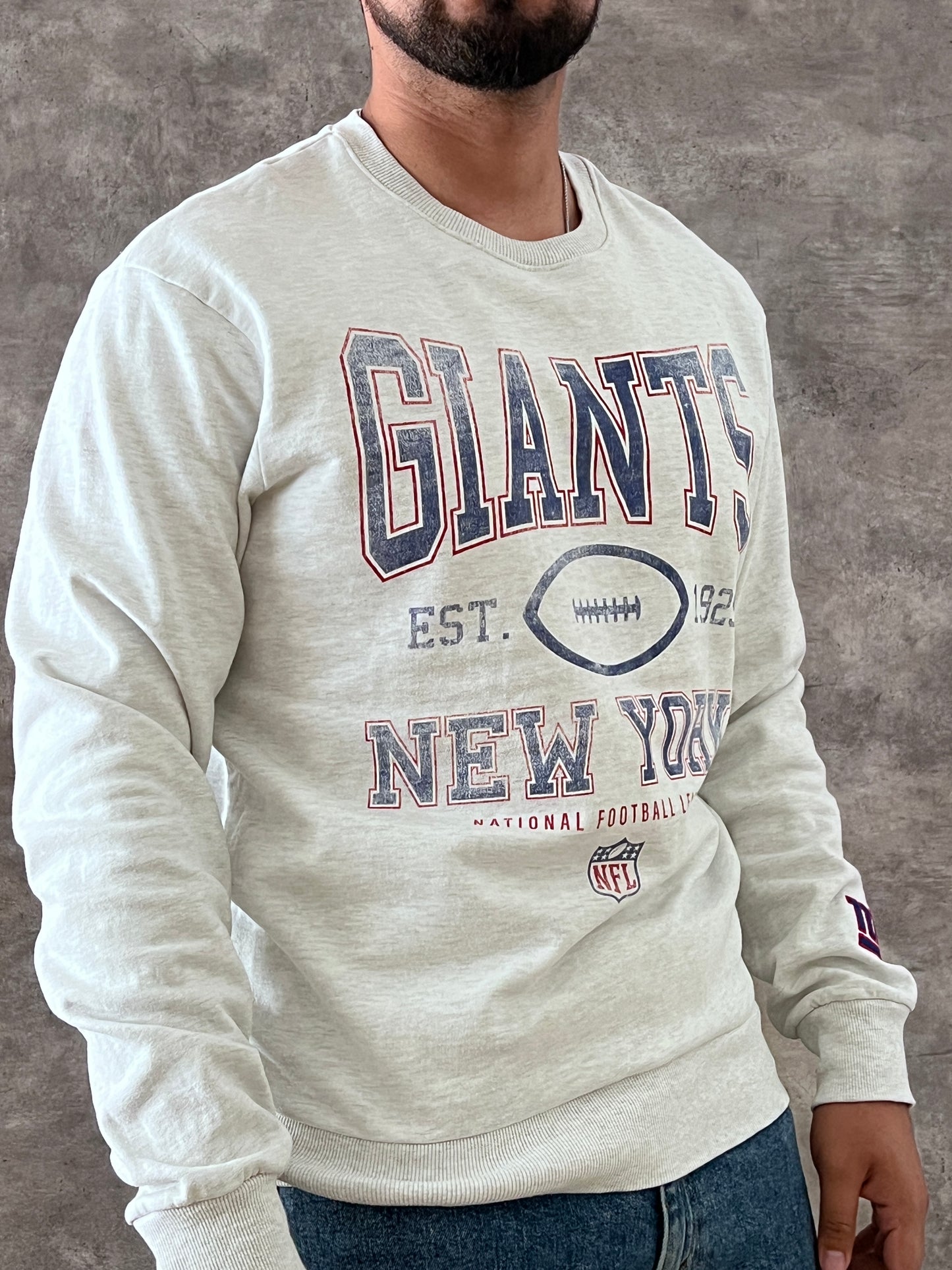 NEW YORK GIANTS CREWNECK (L)